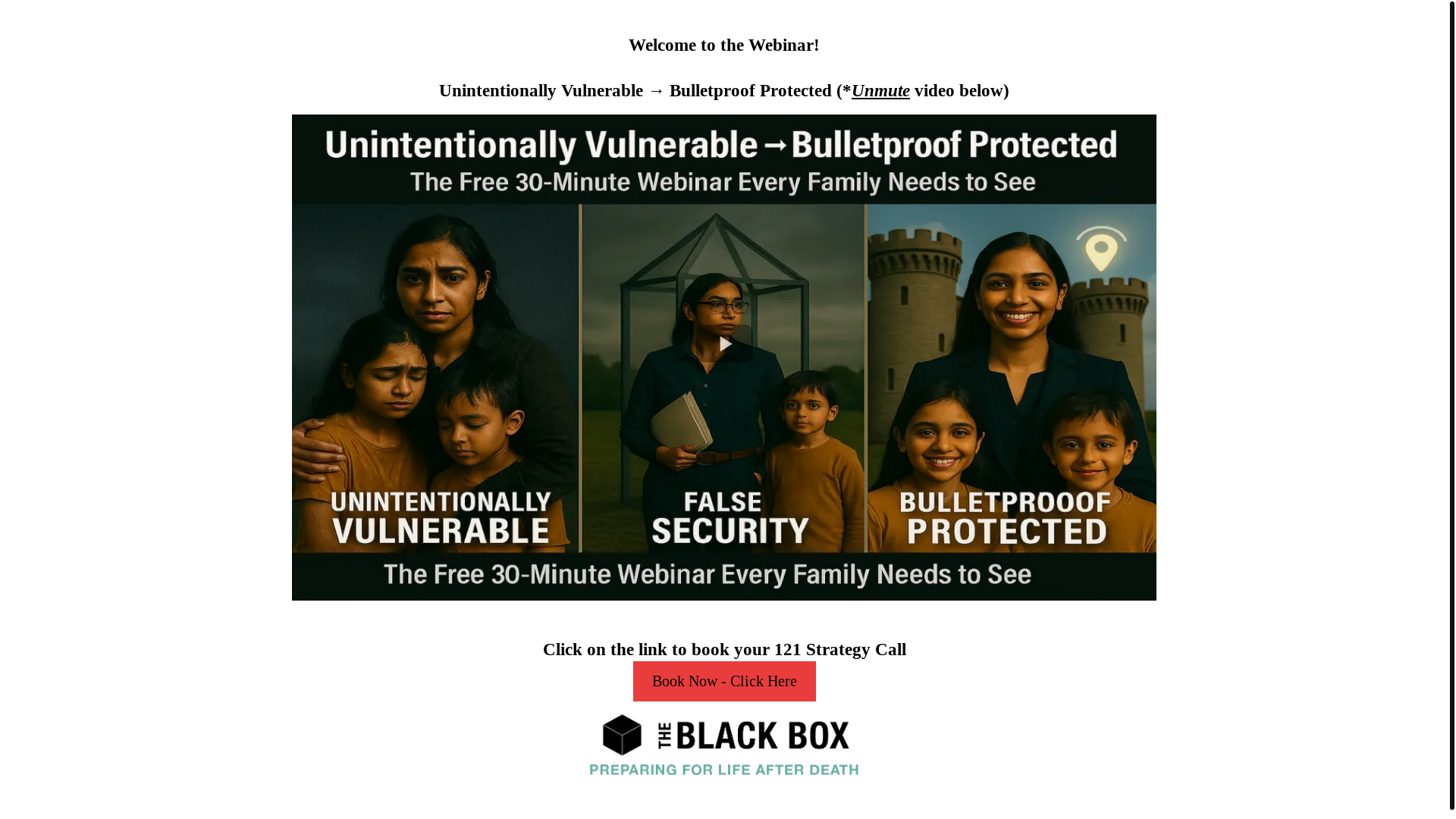 website screenshot of https://the-black-box.uk/