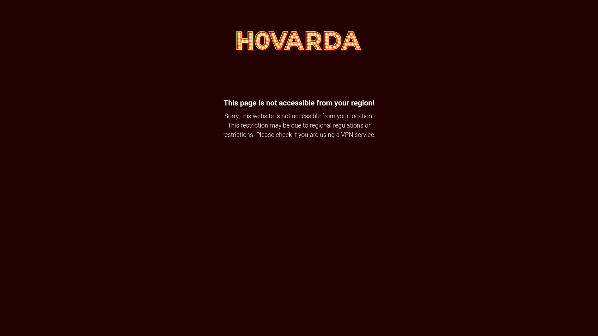 website screenshot of https://hovarda428.com/