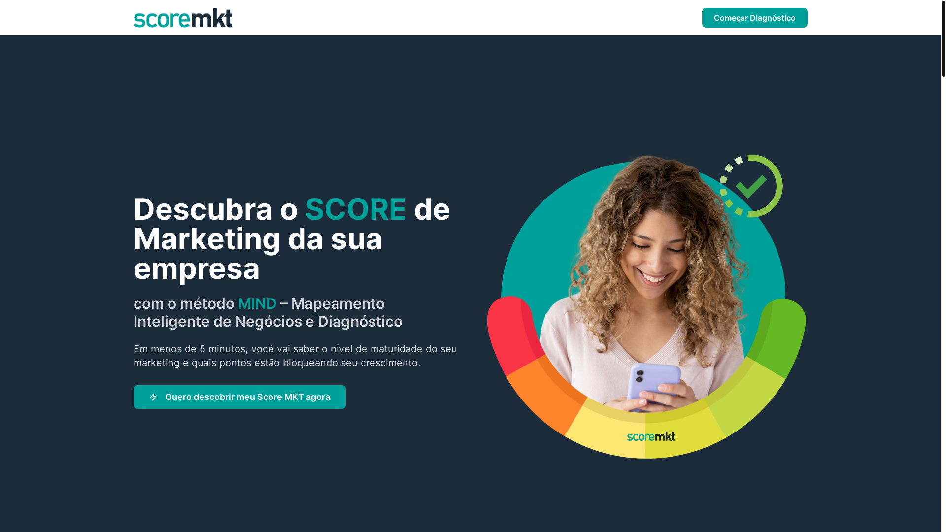 website screenshot of https://scoremkt.pages.dev/