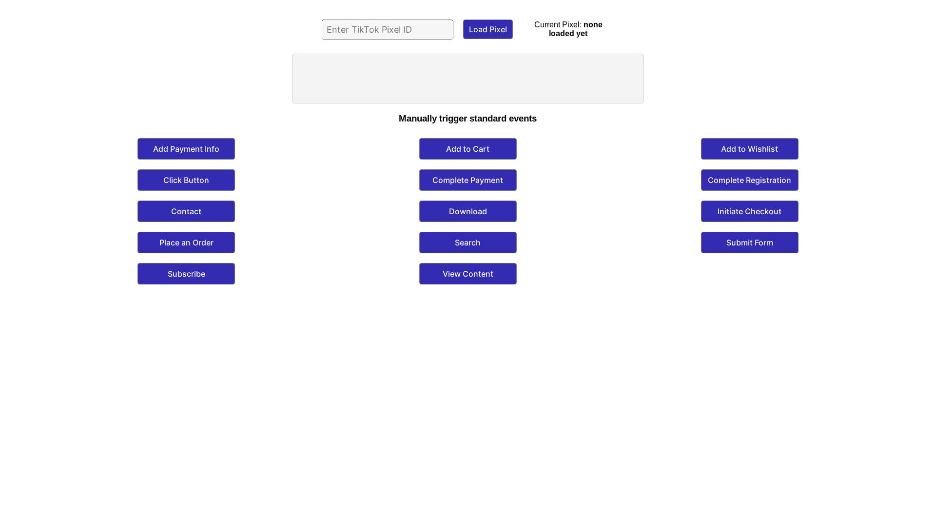 website screenshot of https://tiktok-pixel-fire.pages.dev/