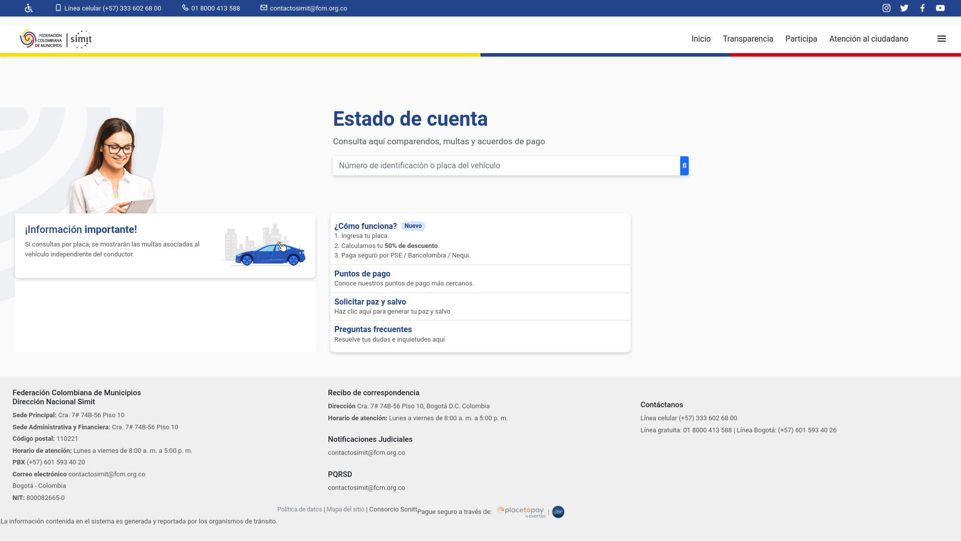 website screenshot of https://ins50dcto.site/