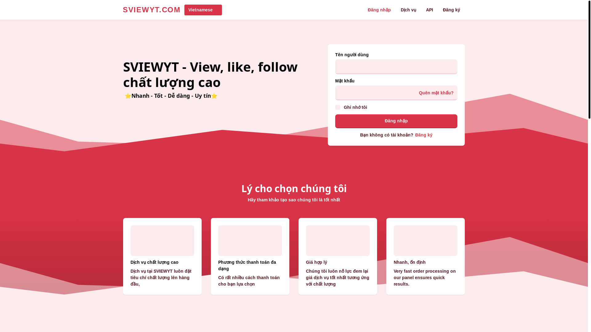 website screenshot of https://sviewyt.com/