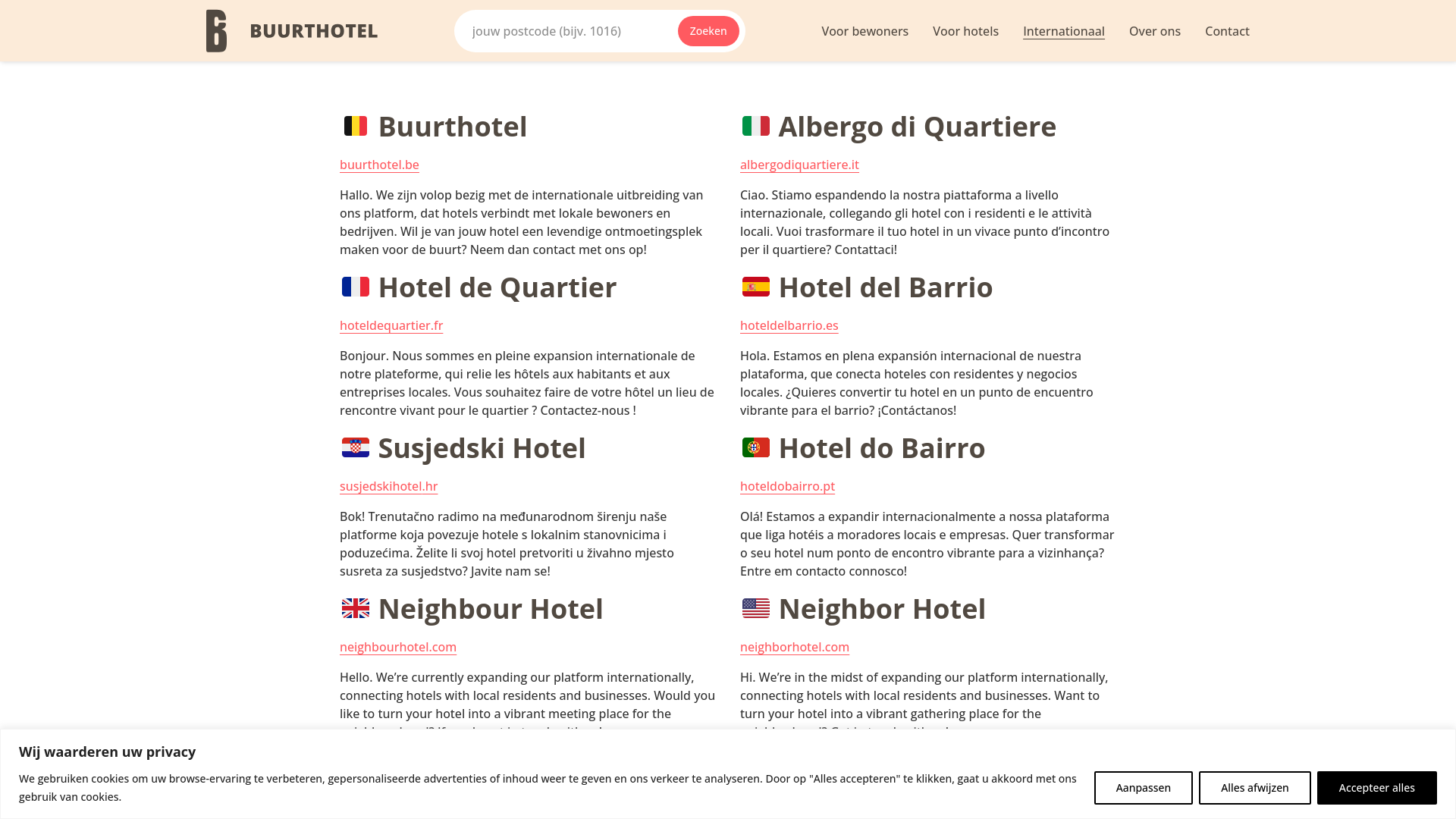 website screenshot of https://hoteldebarri.cat/