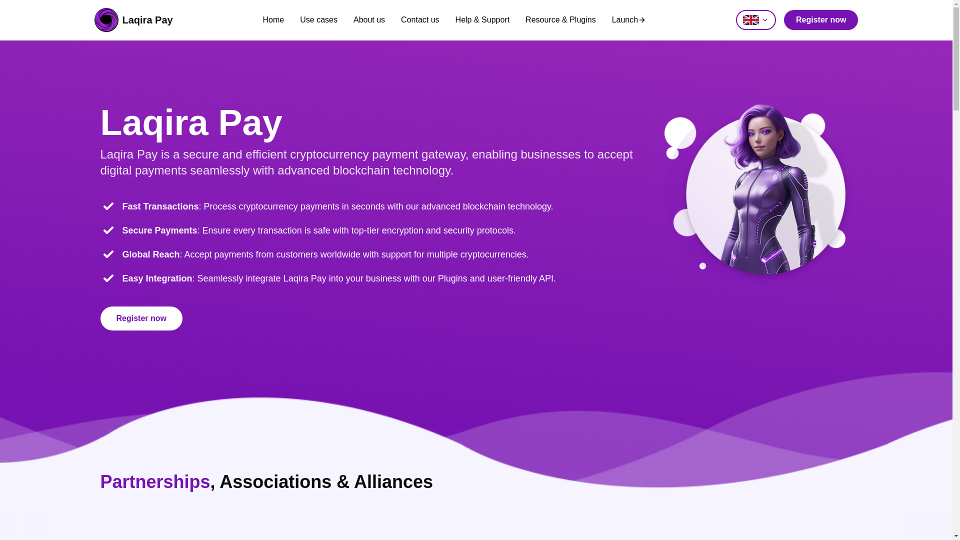 website screenshot of https://laqirapay-homepage.pages.dev/