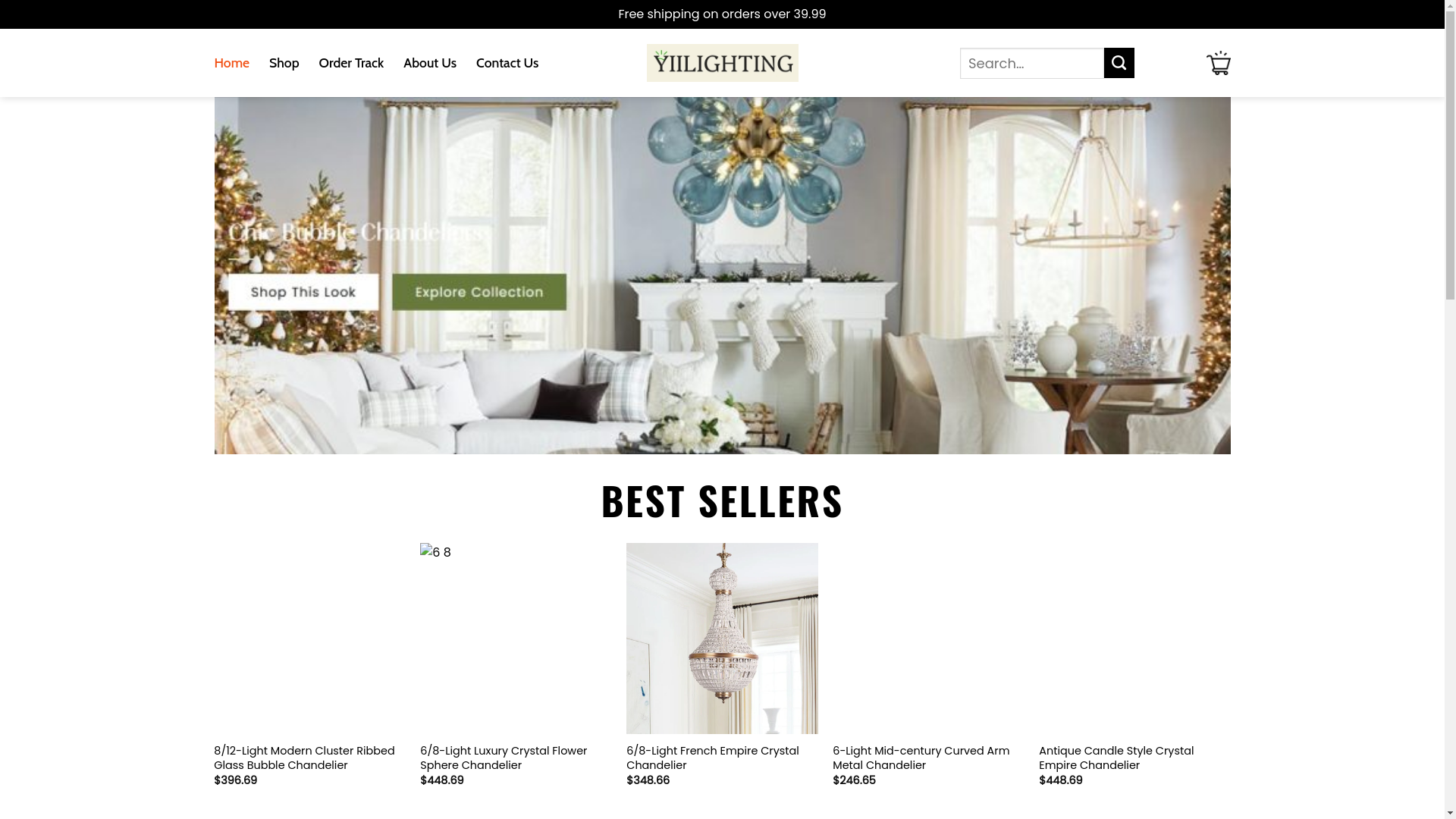 website screenshot of https://yiilightingois-us.shop/