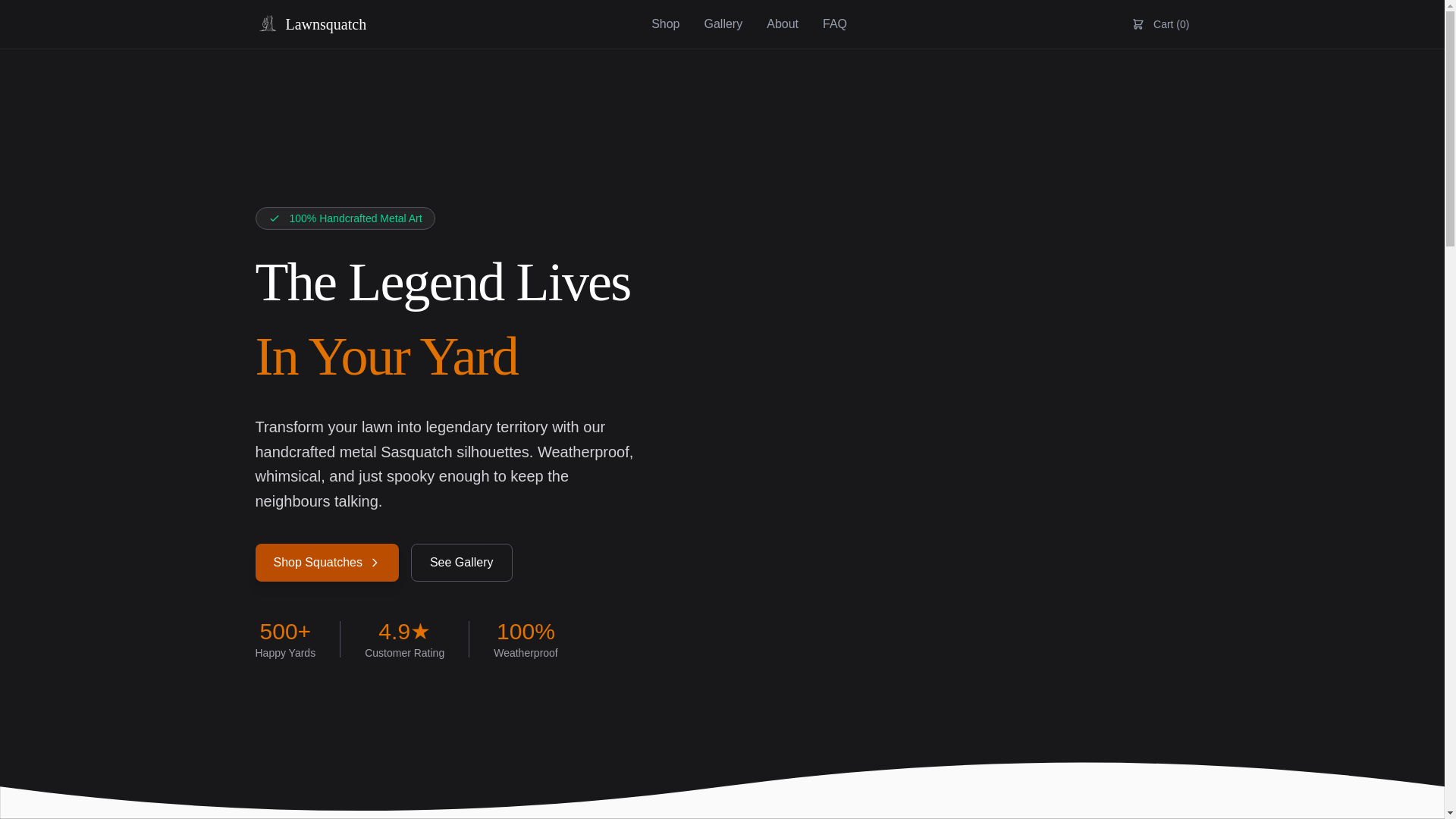 website screenshot of https://lawnsquatch.pages.dev/