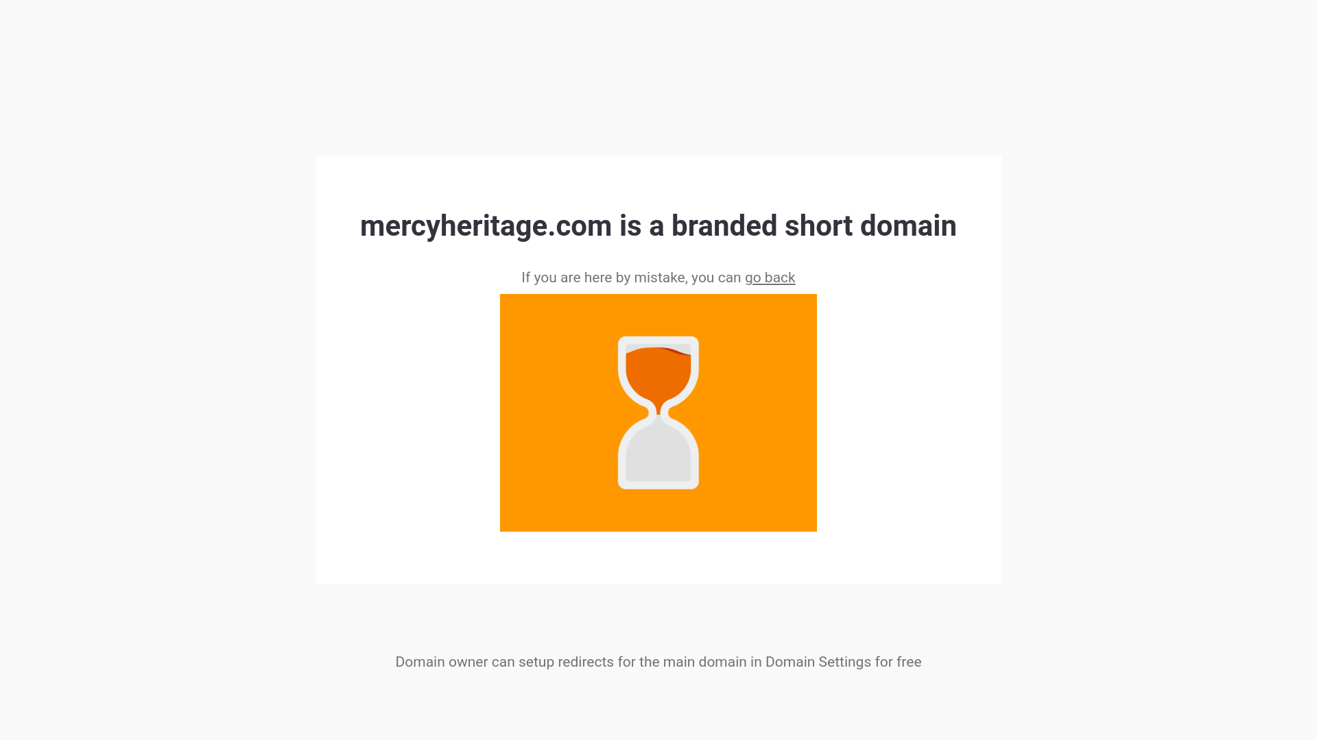 website screenshot of https://mercyheritage.com/