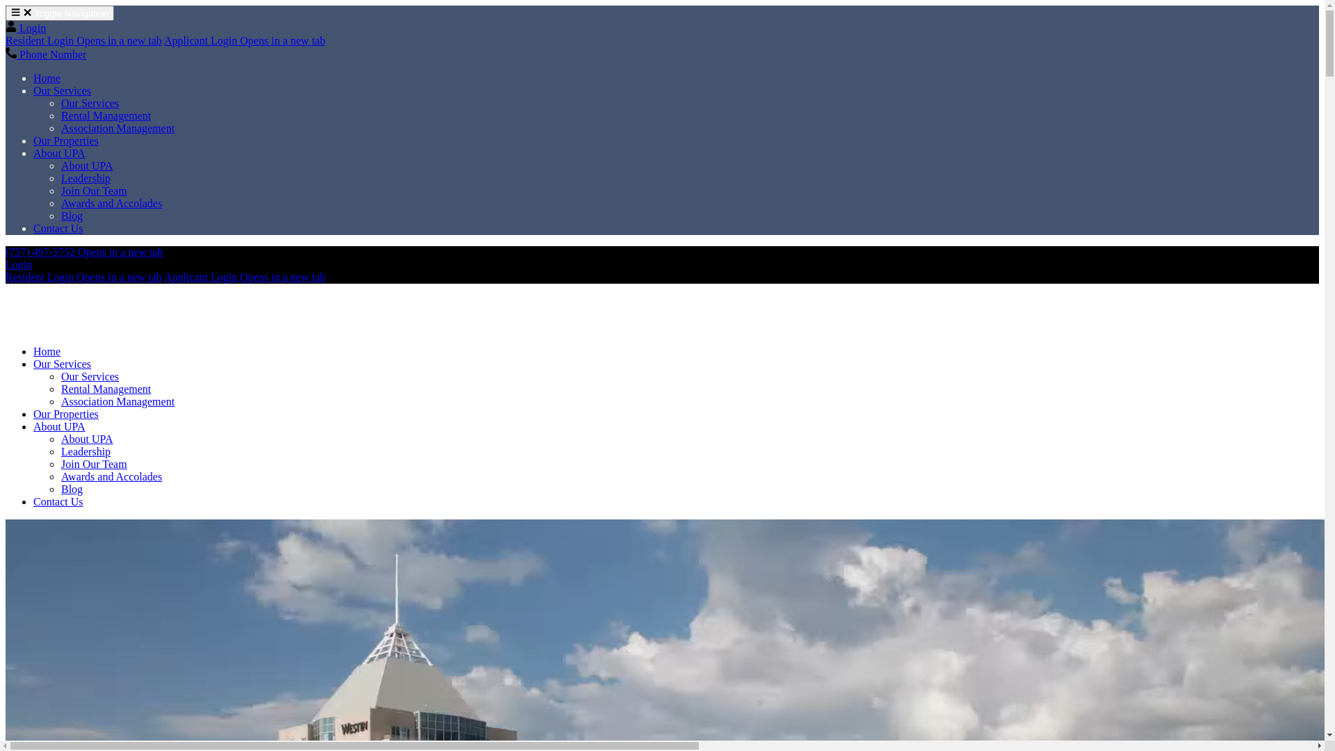 website screenshot of https://www.unitedpropertyassociates.com/