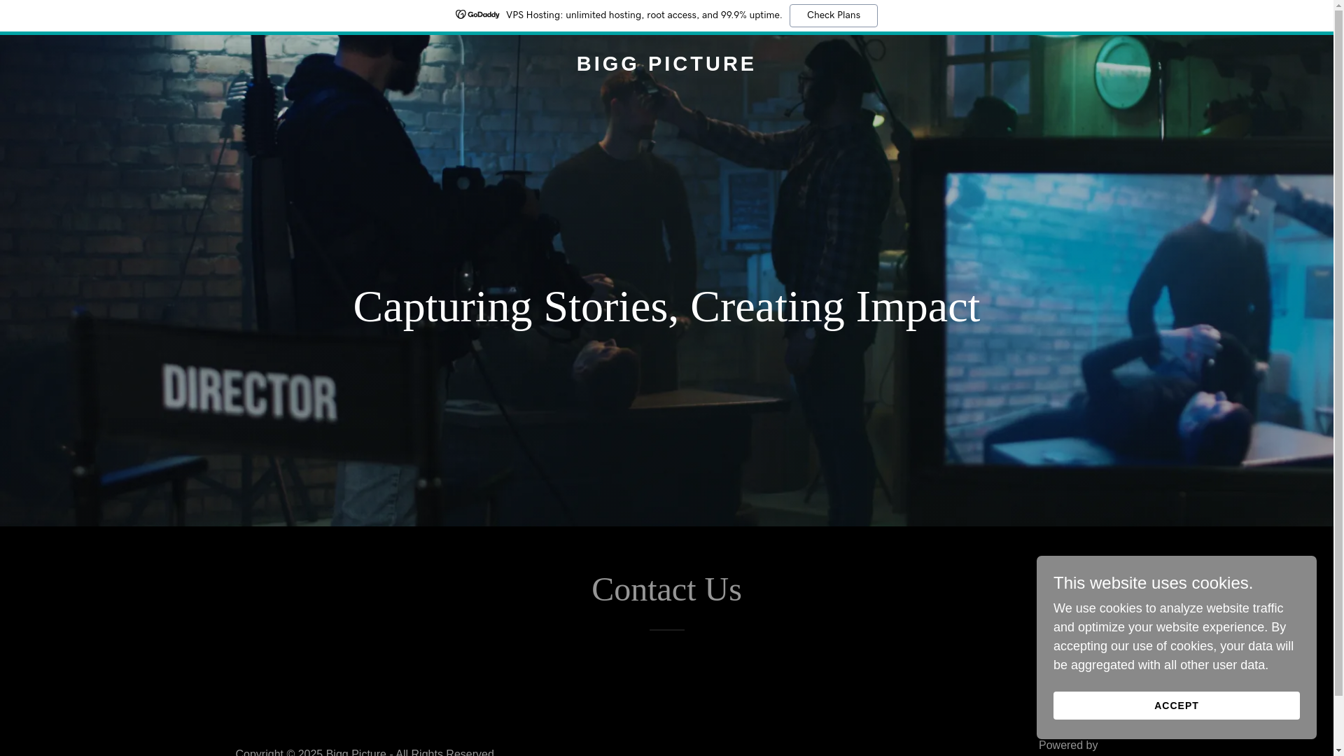 website screenshot of https://biggpicture.in/