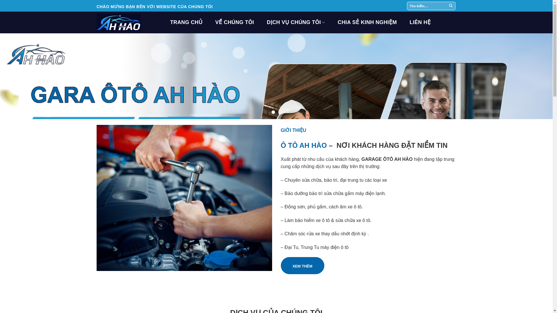 website screenshot of https://ahhaoautocar.vn/