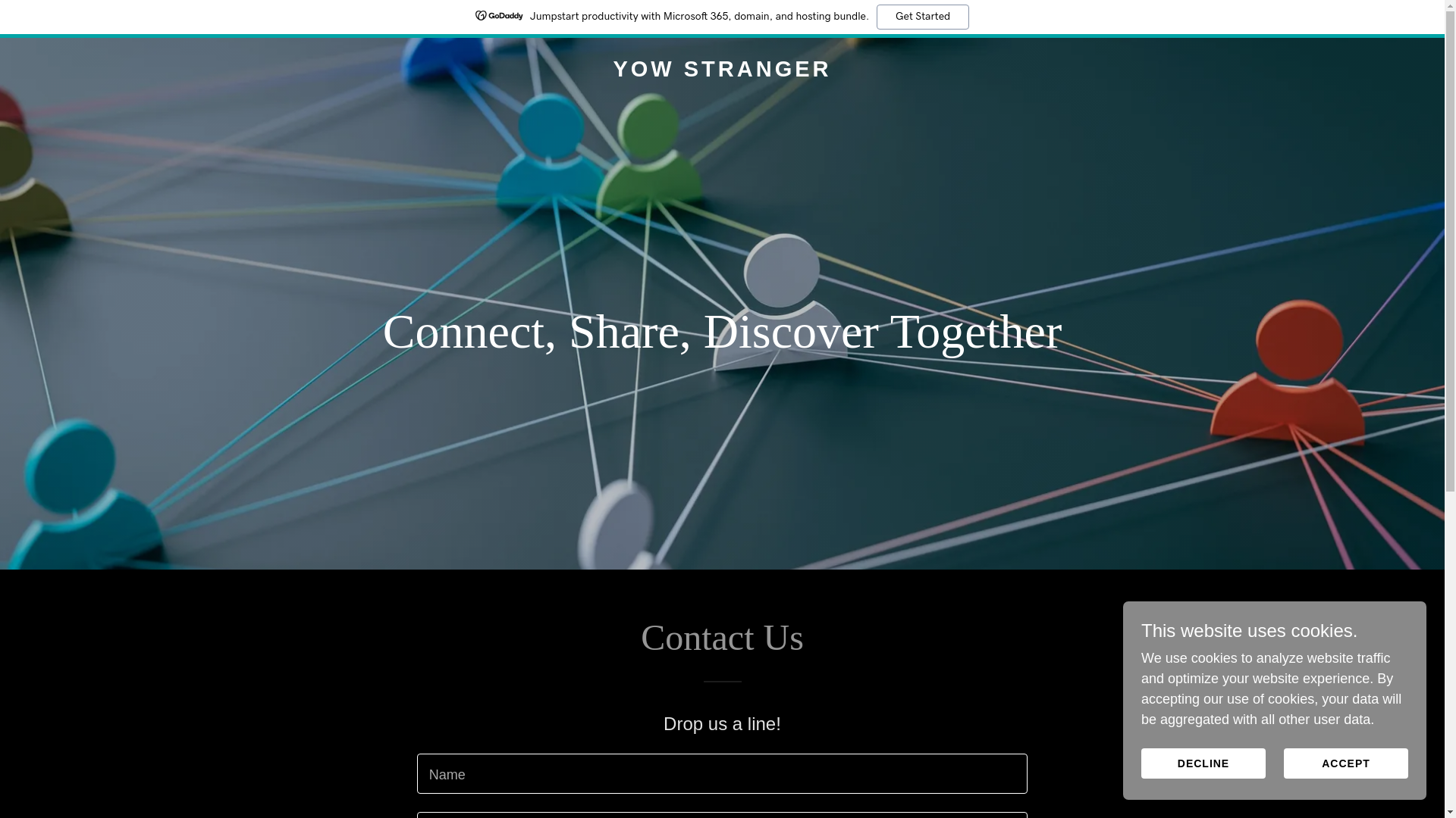 website screenshot of https://yowstranger.com/