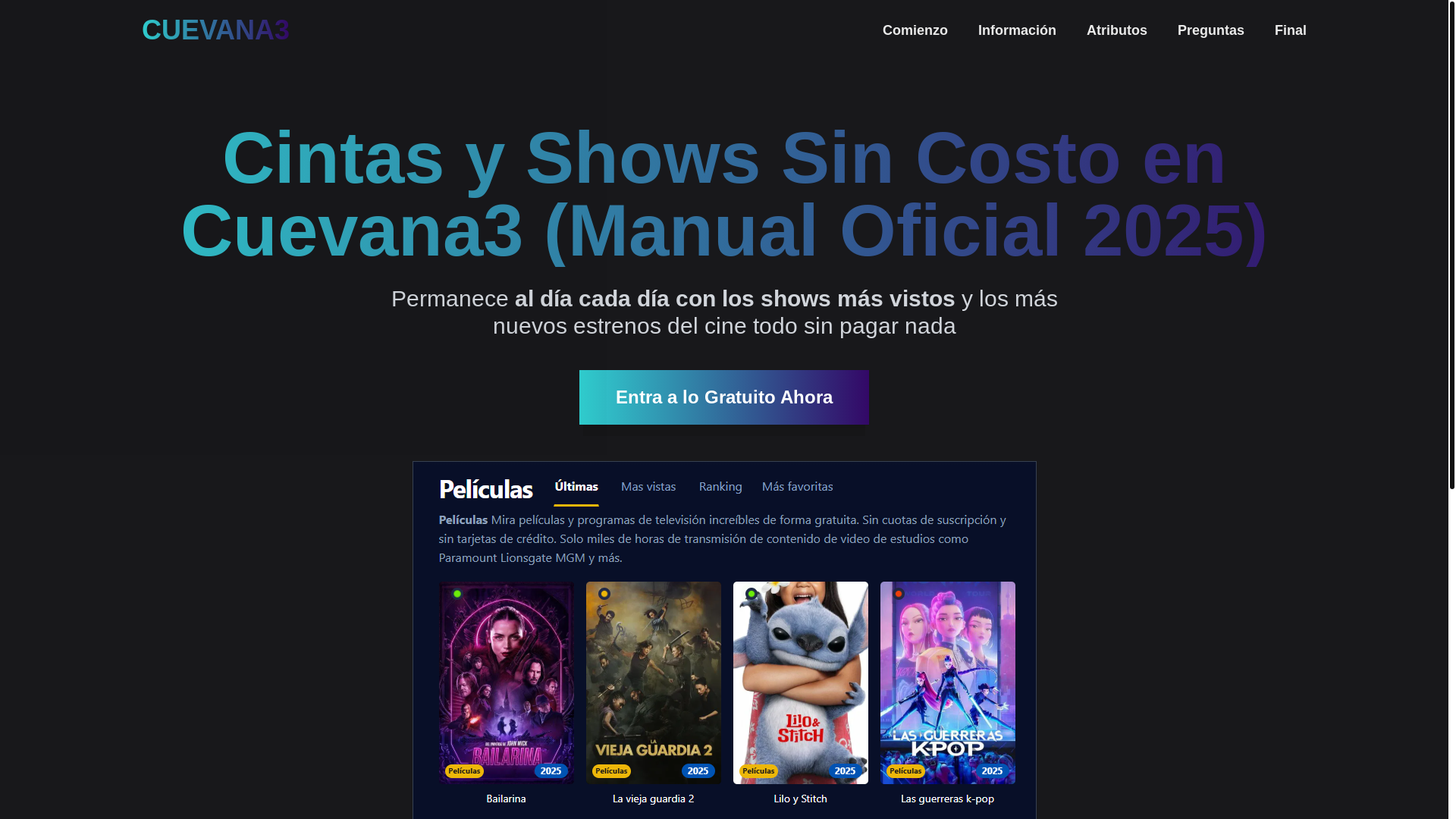 website screenshot of https://cuevana3-rb3m.pages.dev/