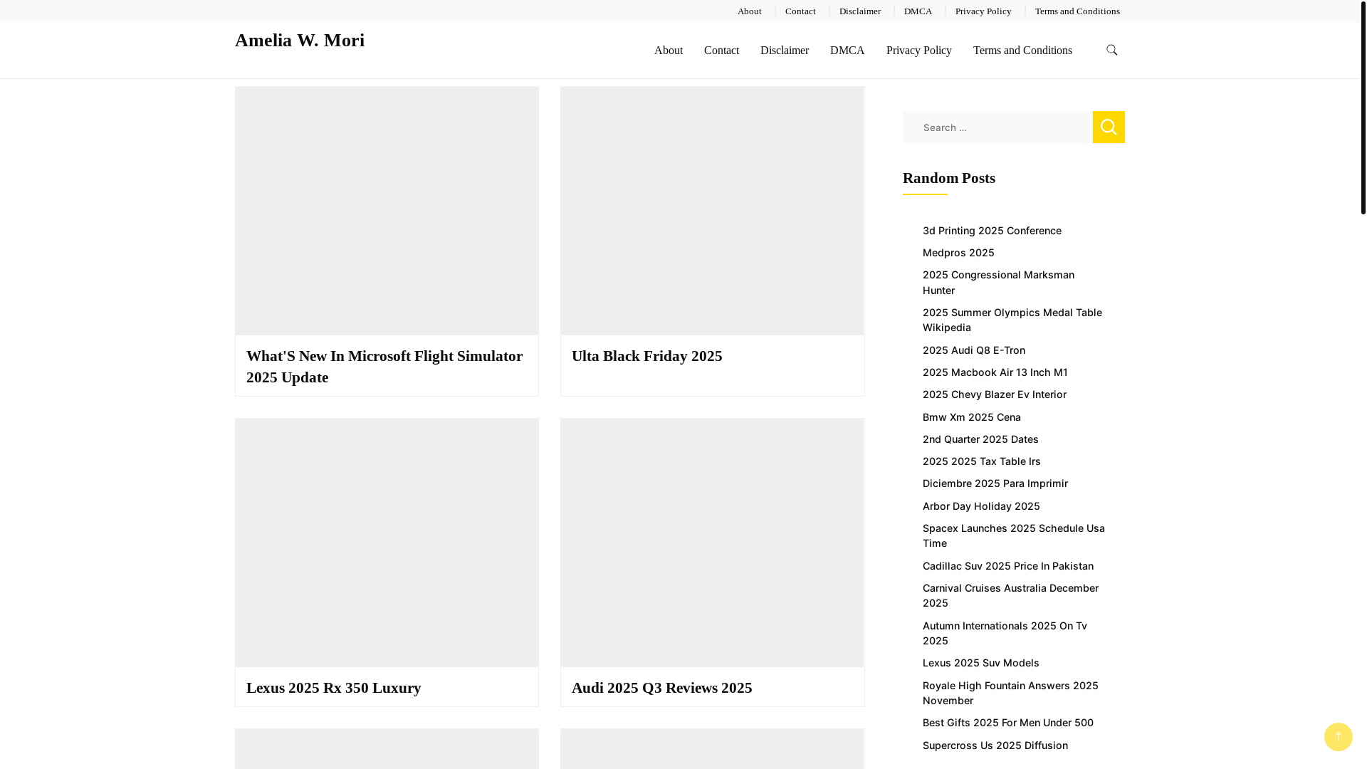 website screenshot of https://ameliawmori.pages.dev/