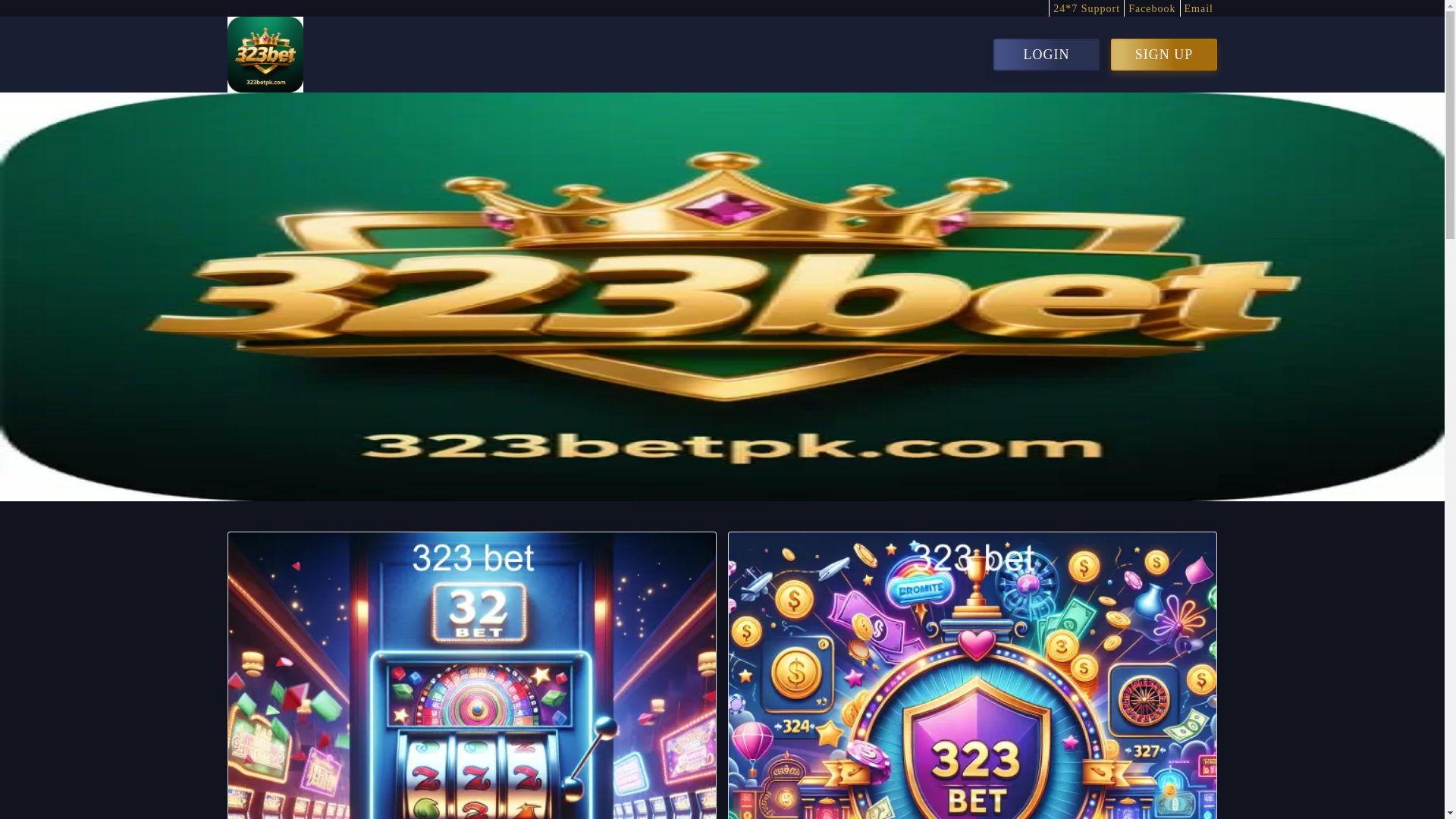 website screenshot of https://323betpk.com/