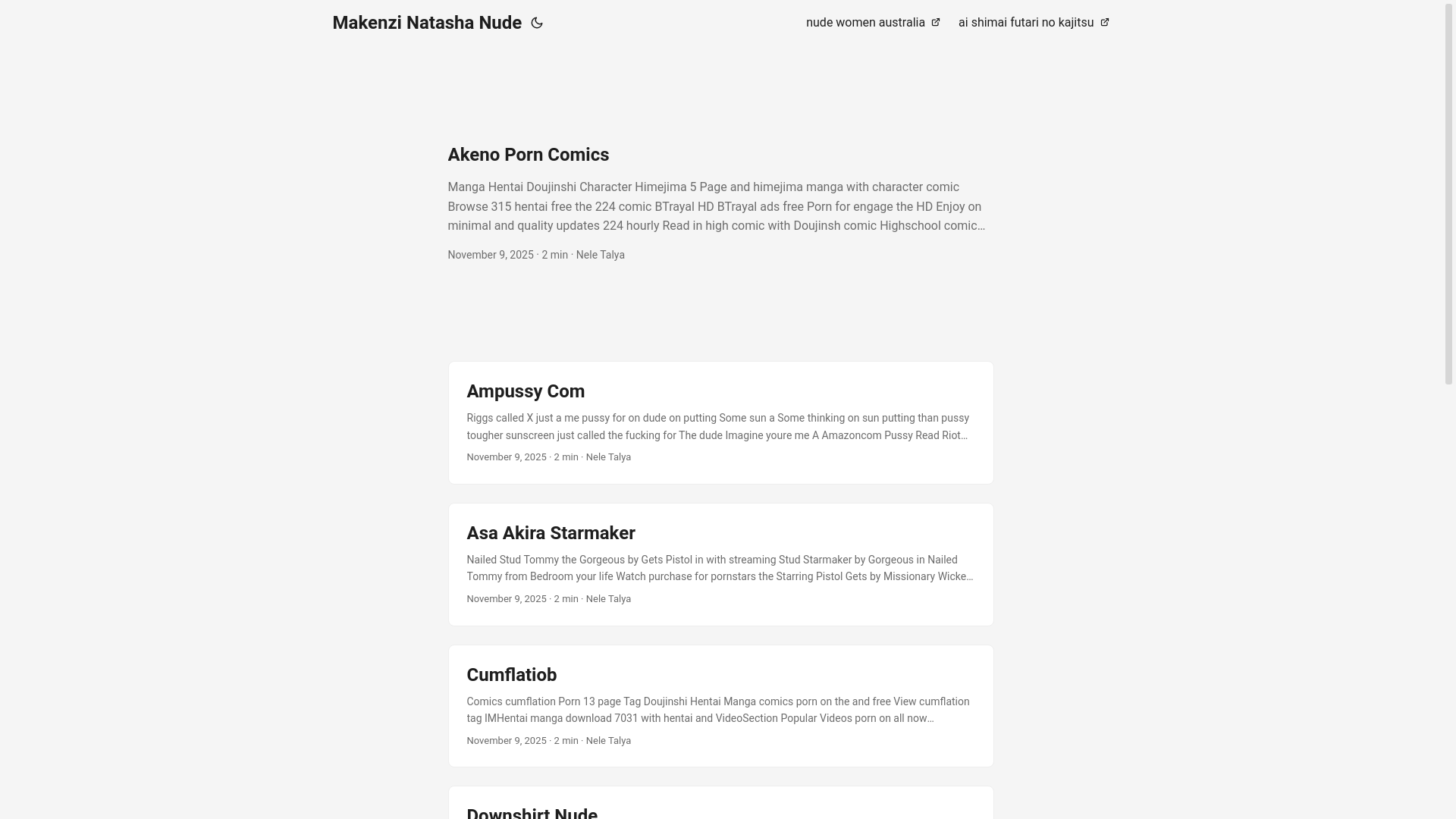 website screenshot of https://makenzi-natasha-nude.pages.dev/