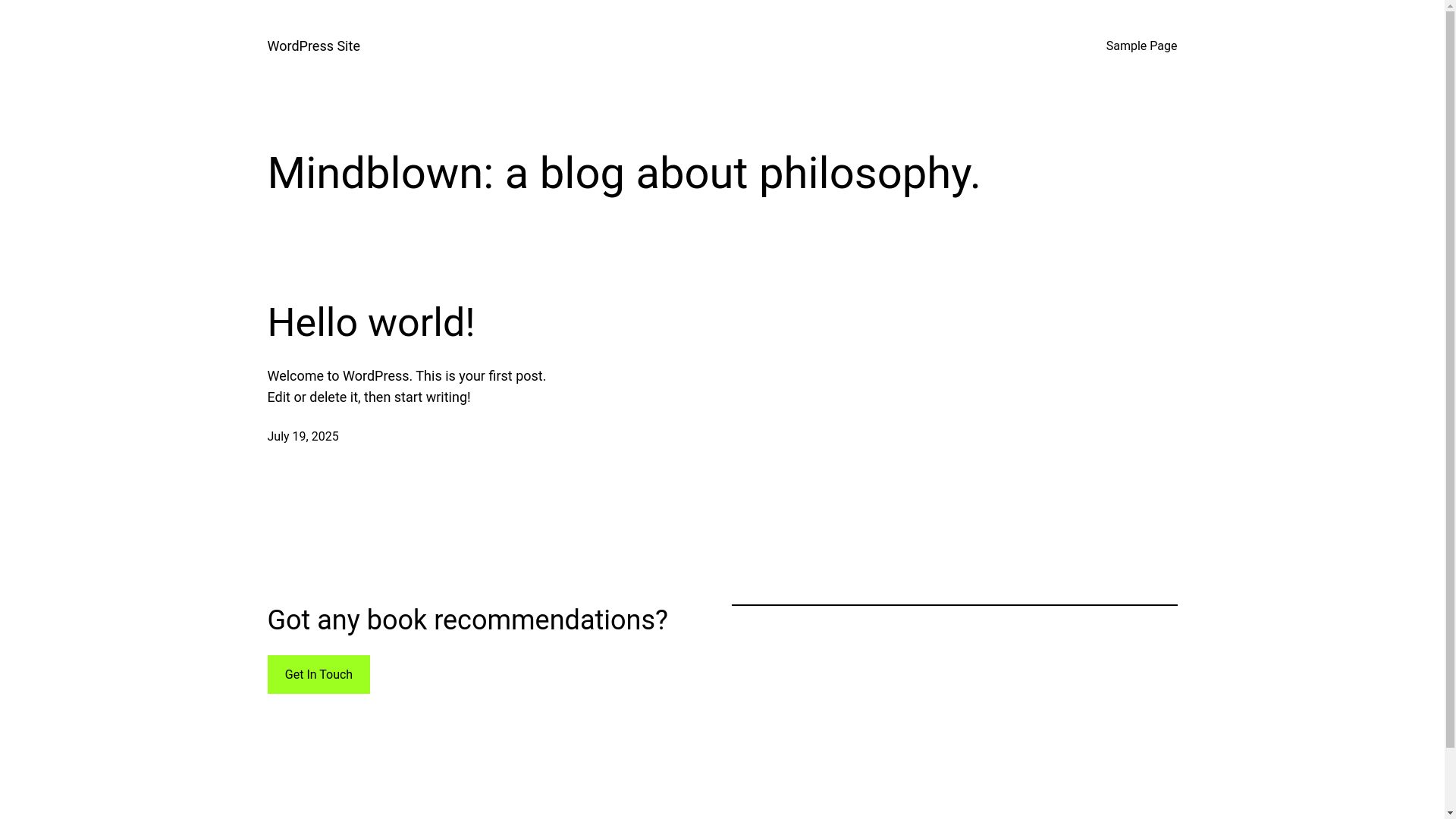 website screenshot of https://prajnavimarsini.com/