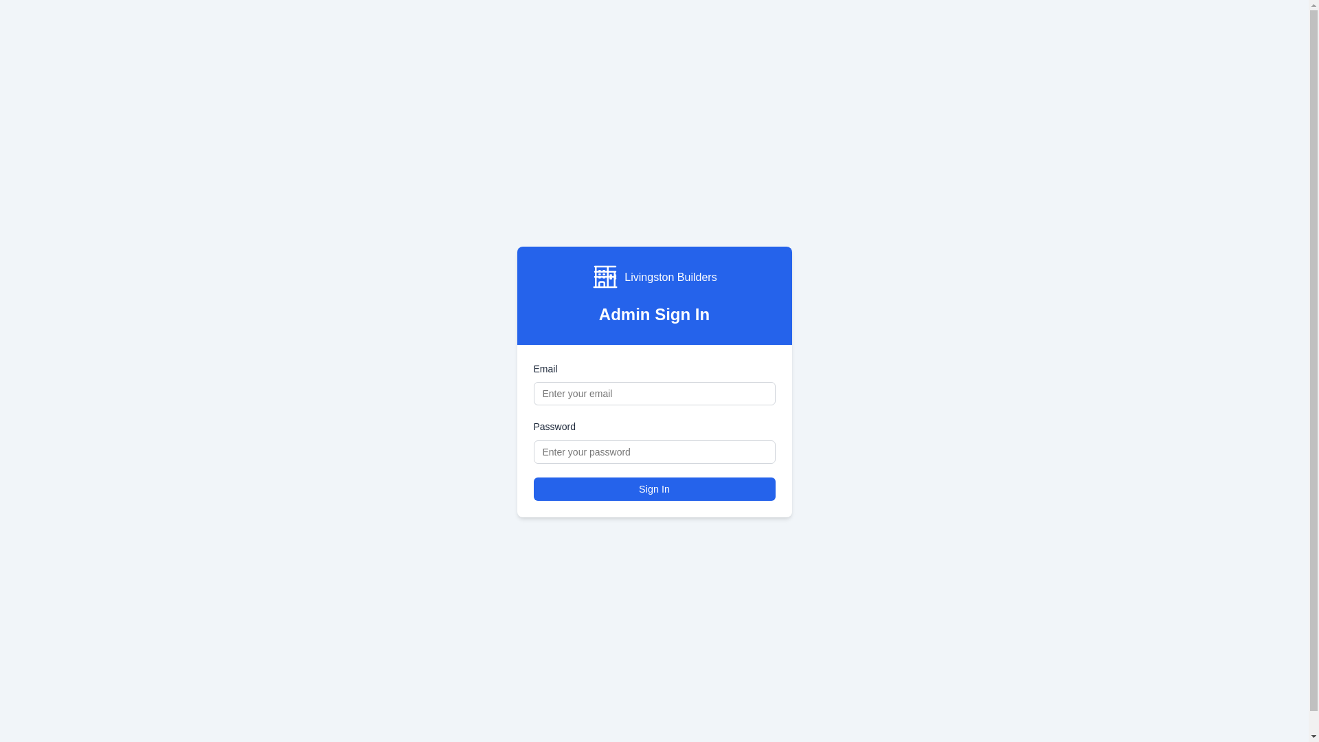 website screenshot of https://livingstonbuilders.pages.dev/