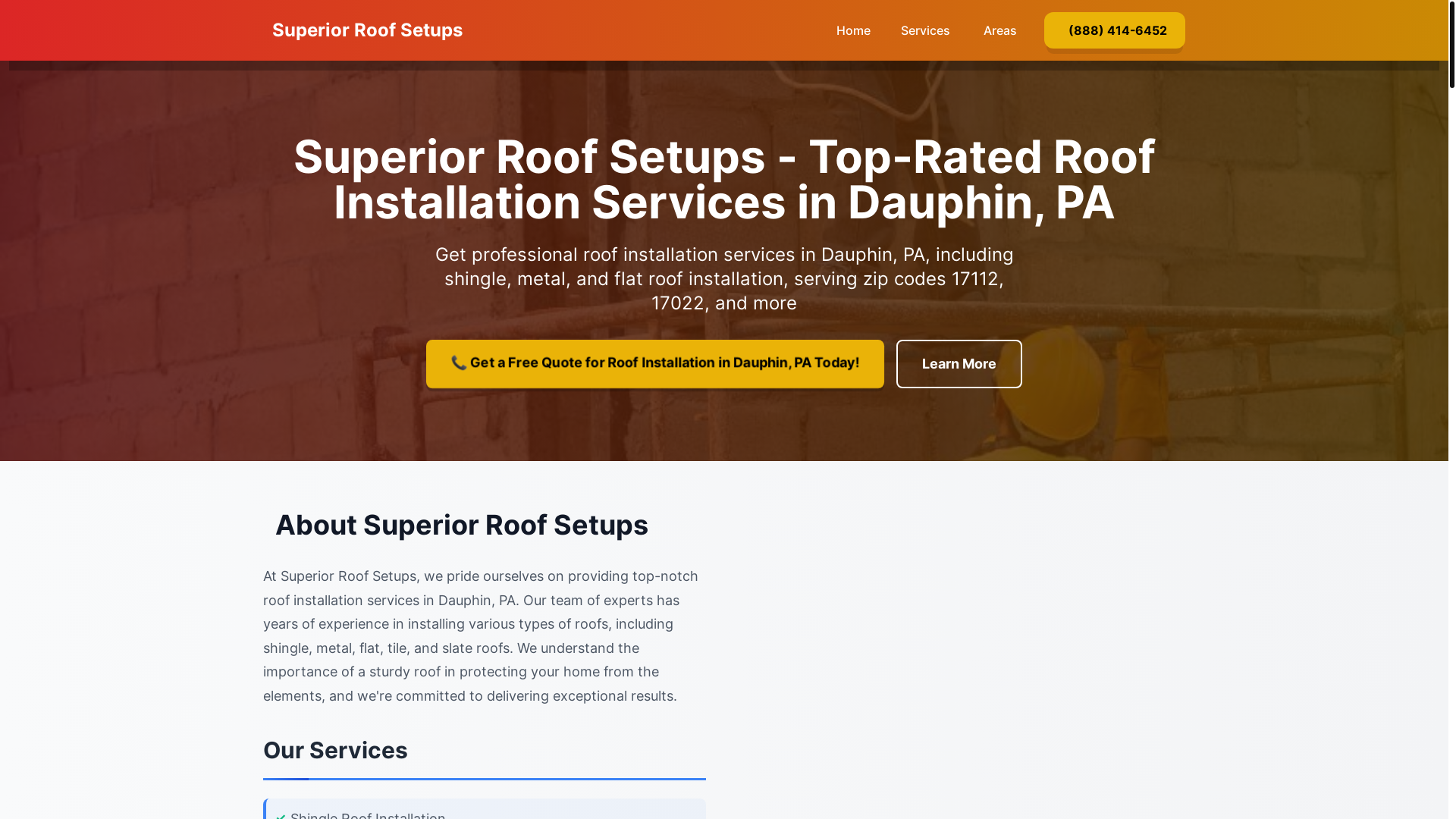website screenshot of https://roof-installation-dauphin-pa.pages.dev/