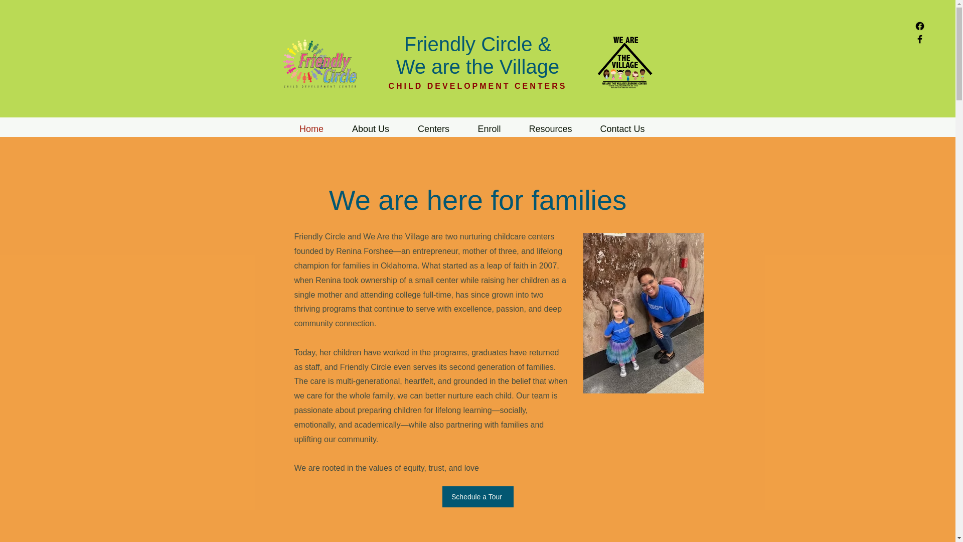 website screenshot of https://wearethevillageokc.com/