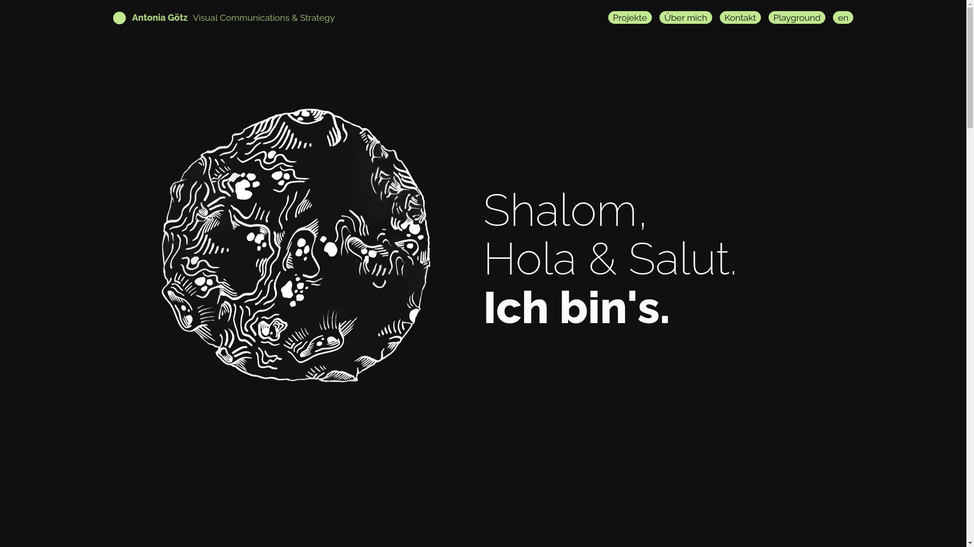 website screenshot of https://antoniagoetz.pages.dev/
