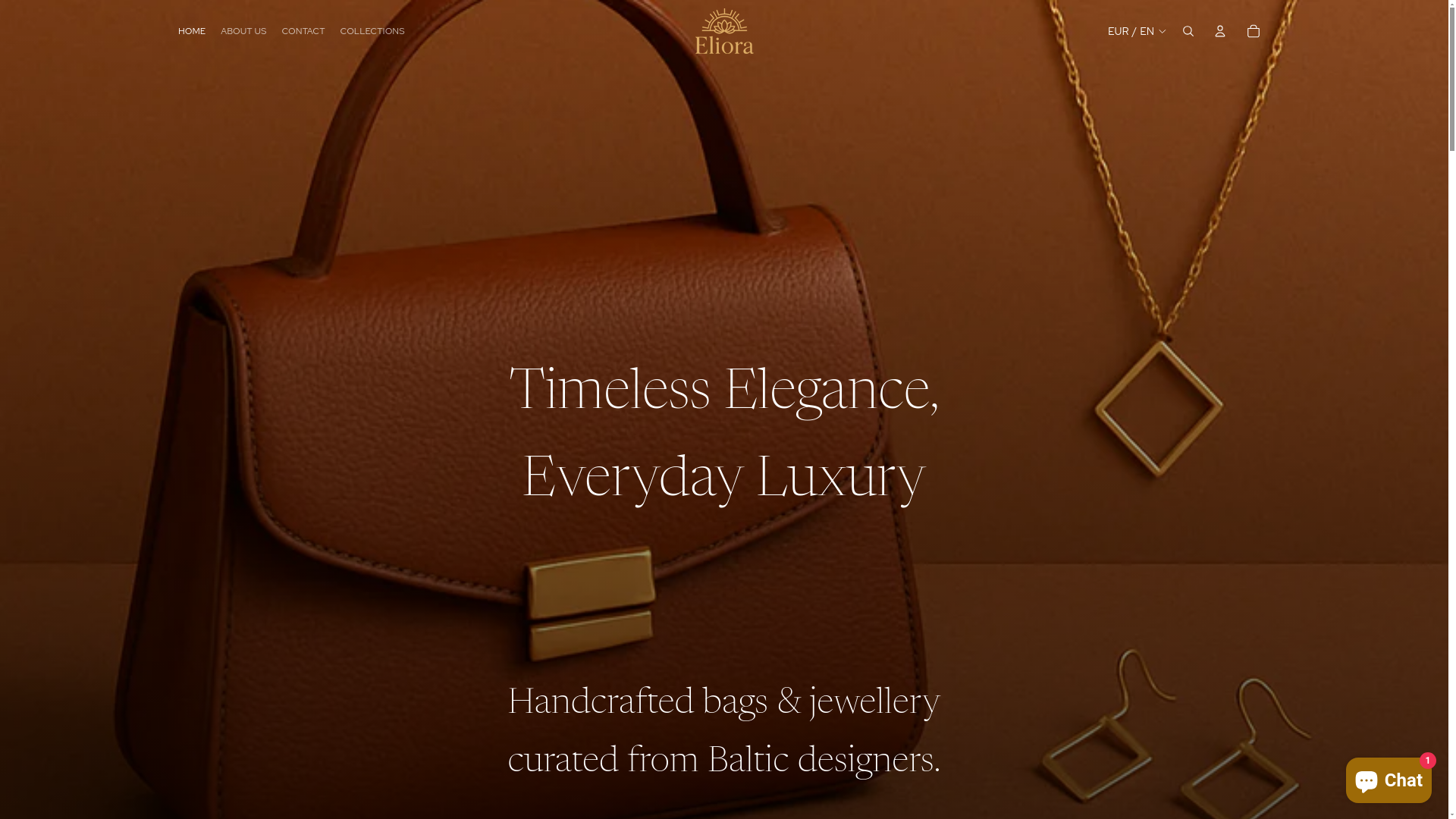 website screenshot of https://elioradesign.com/