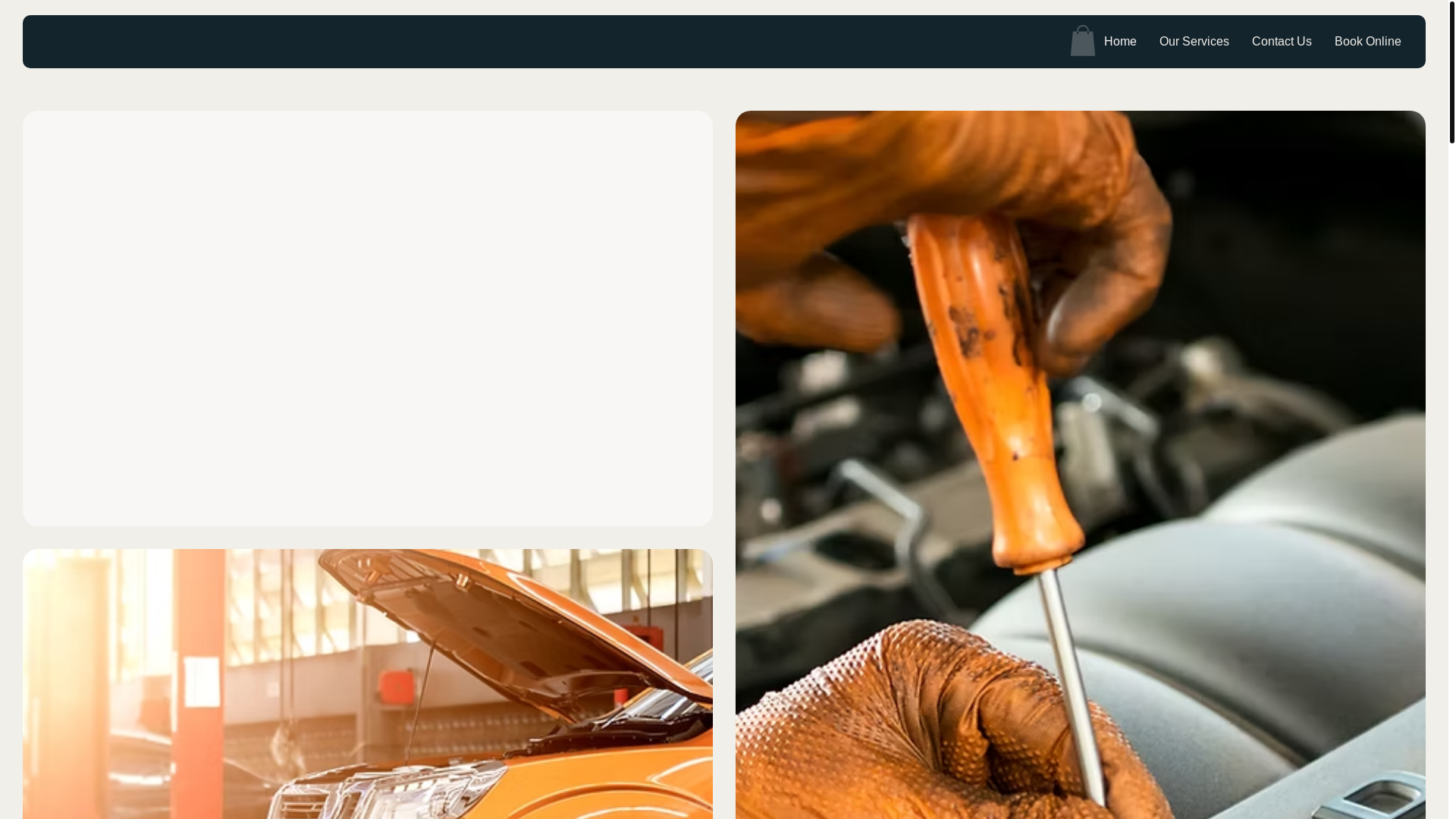 website screenshot of https://candccarsrepairs.co.uk/