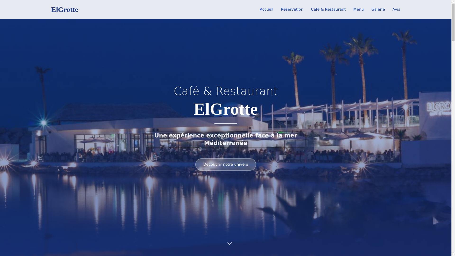 website screenshot of https://elgrotte.com/