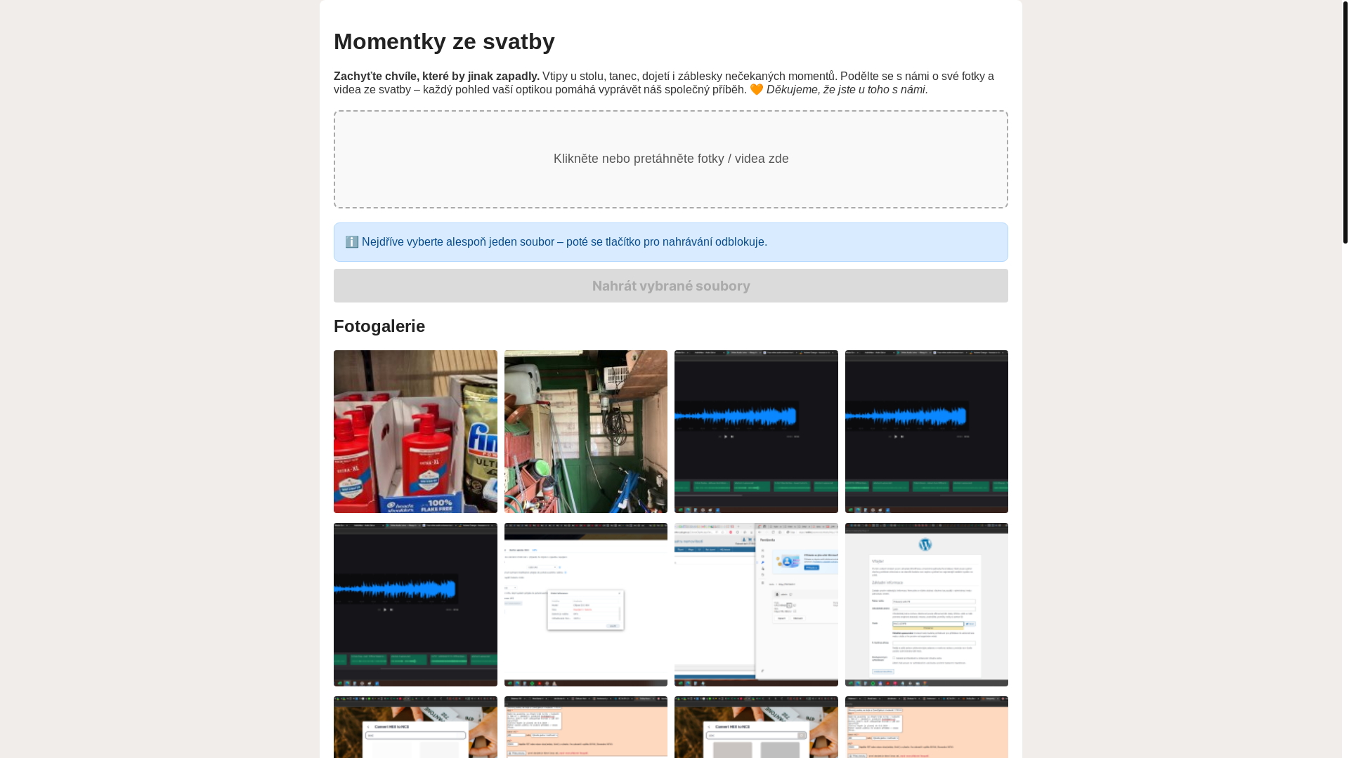 website screenshot of https://pribehdvou.cz/