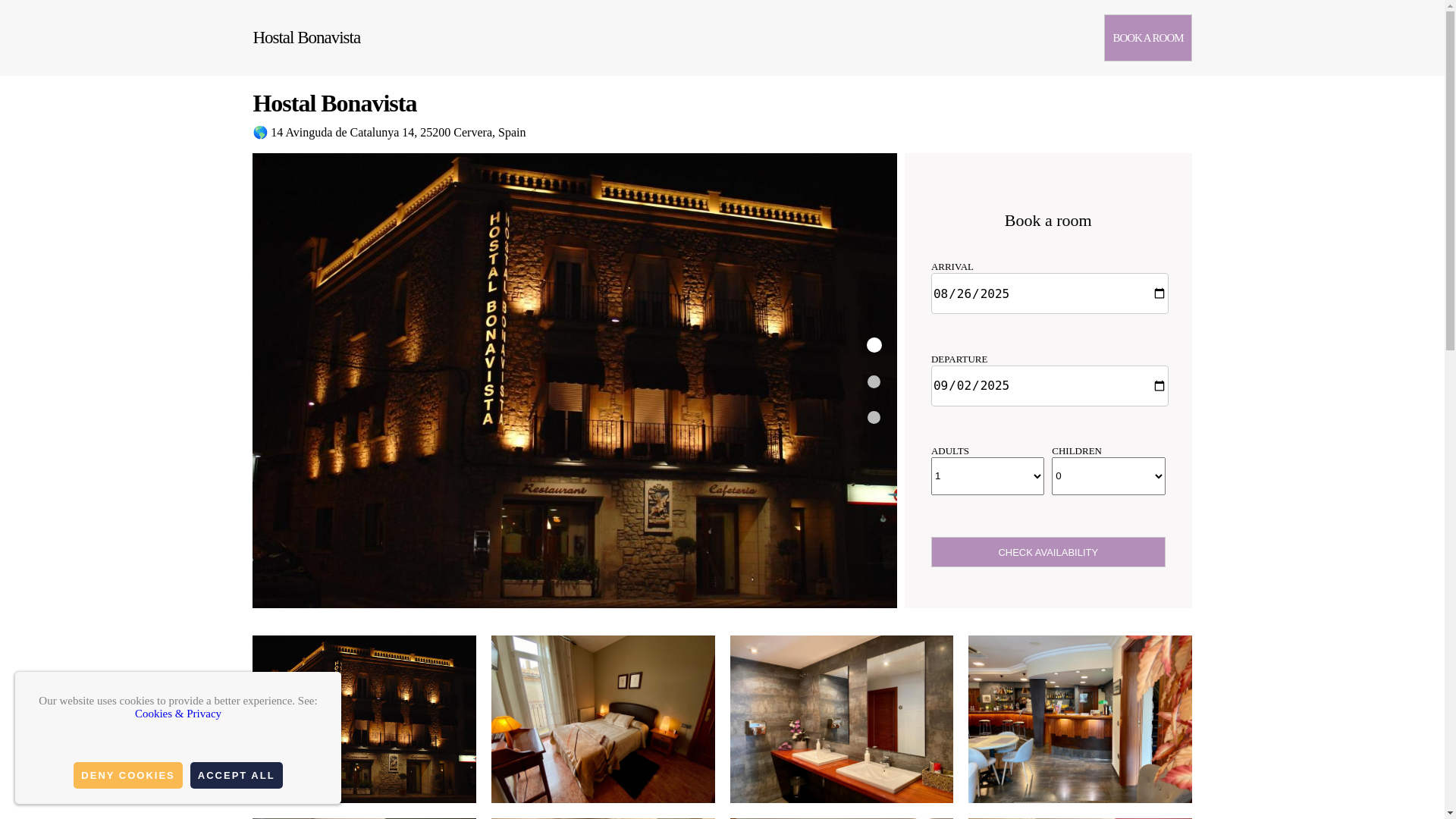 website screenshot of https://hostal-bonavista.org.es/