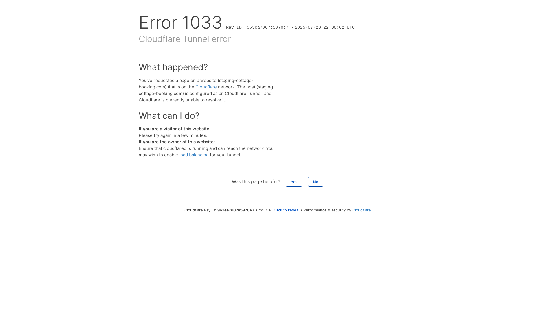 website screenshot of https://staging-cottage-booking.com/