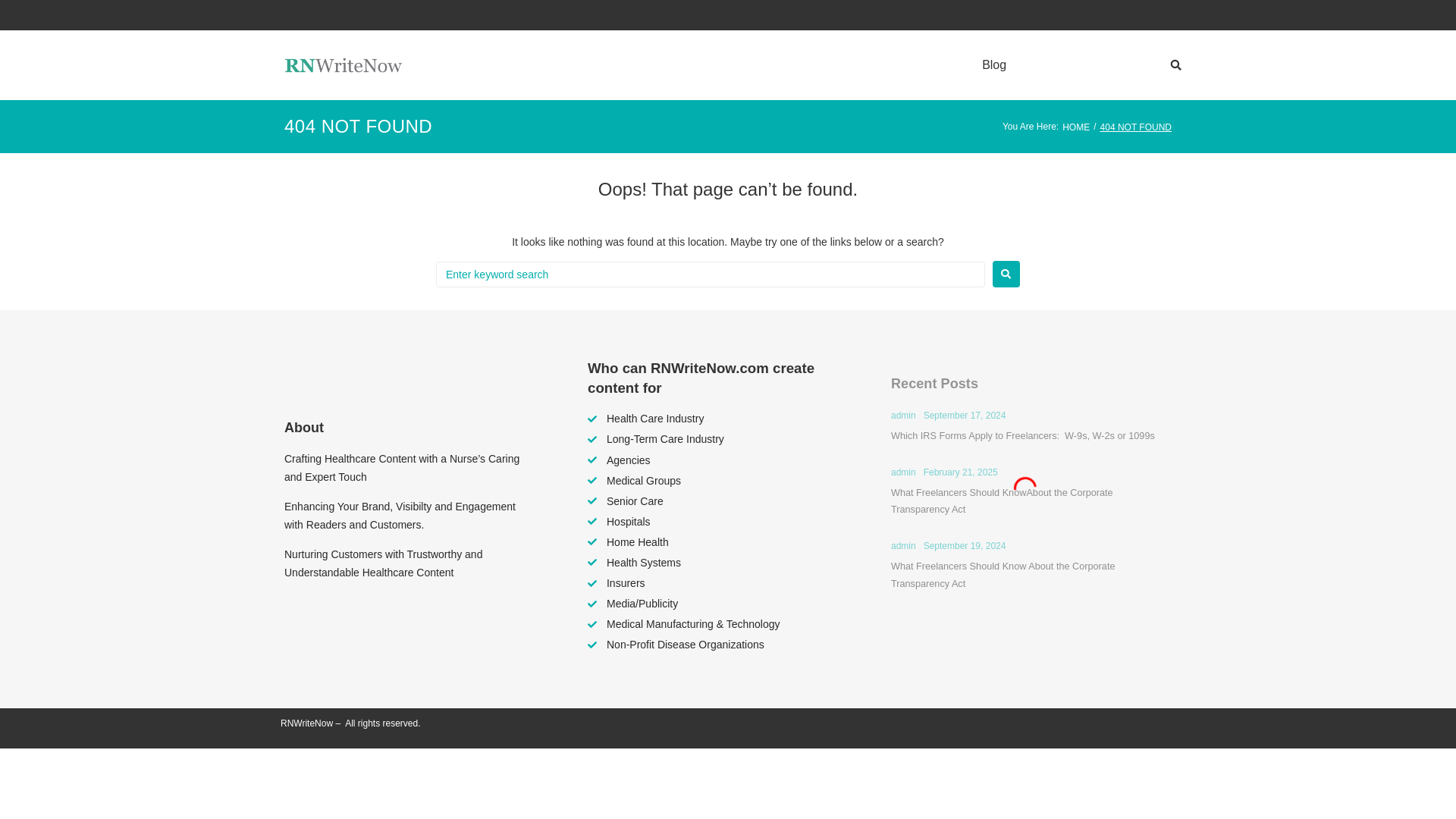 website screenshot of https://rnwritenow.com/tmb/index.php