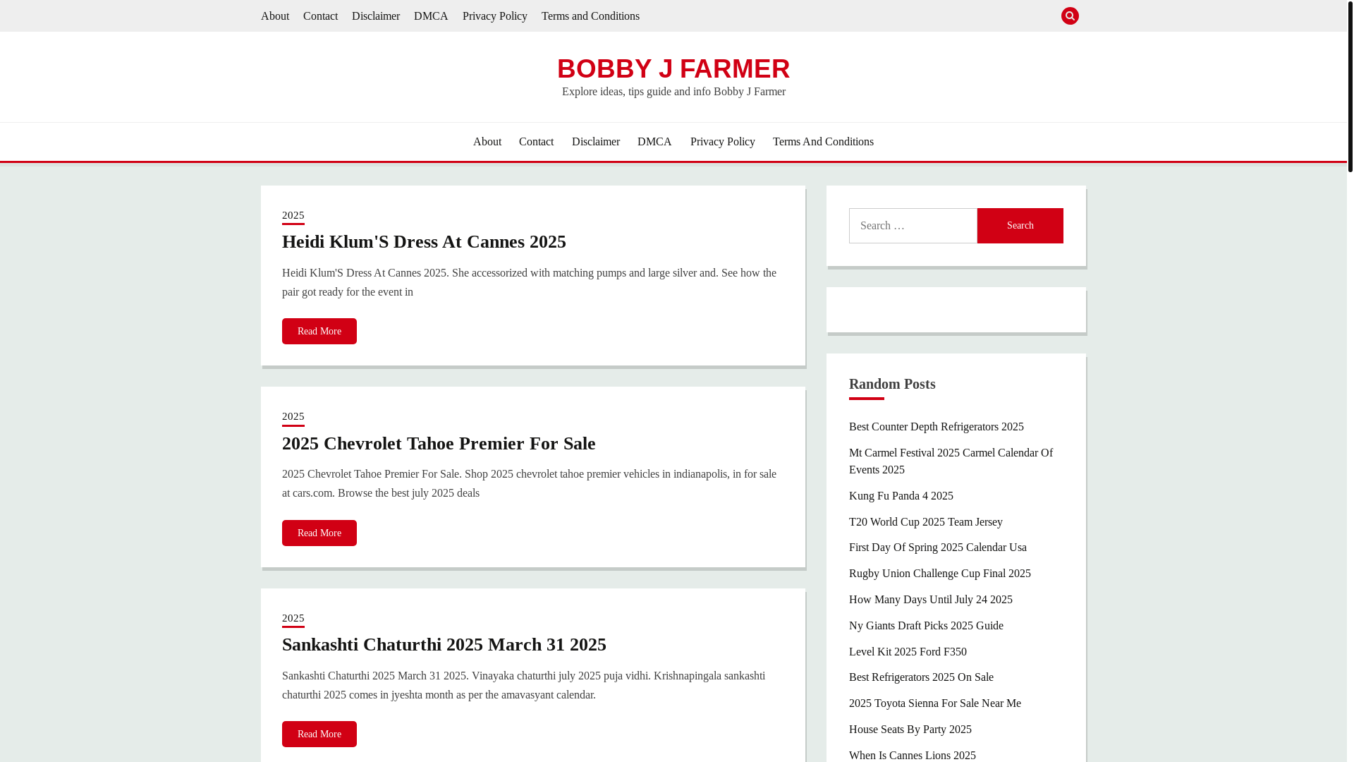 website screenshot of https://bobbyjfarmerm.pages.dev/