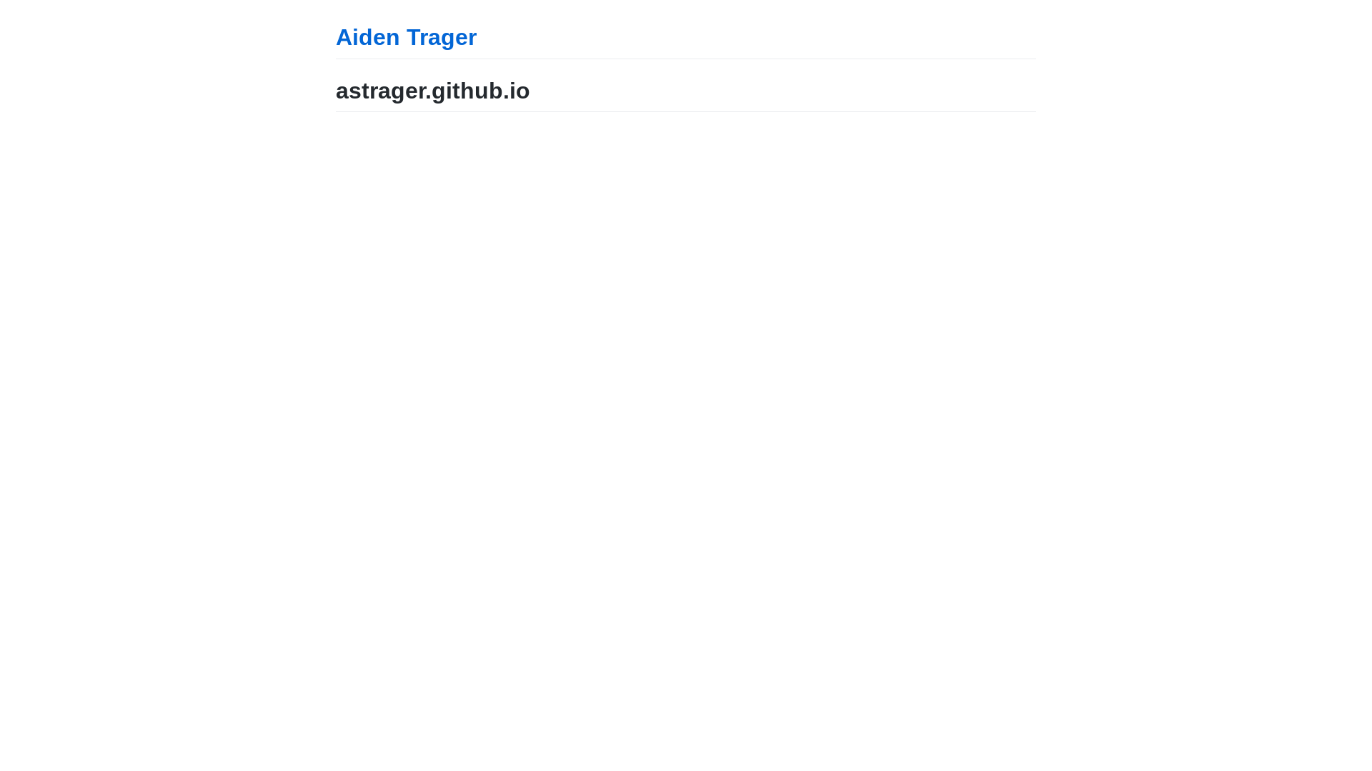 website screenshot of https://aizymbittesting.me/