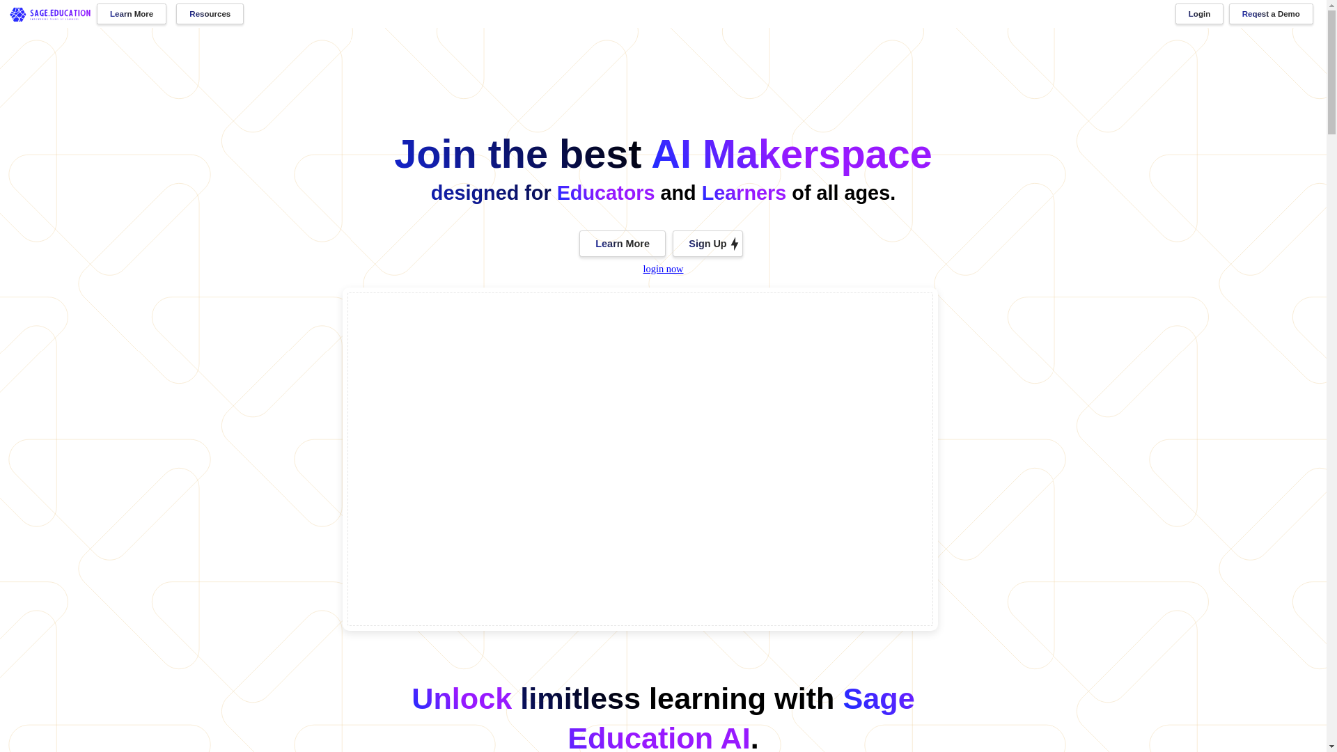 website screenshot of https://web-sage-education.pages.dev/