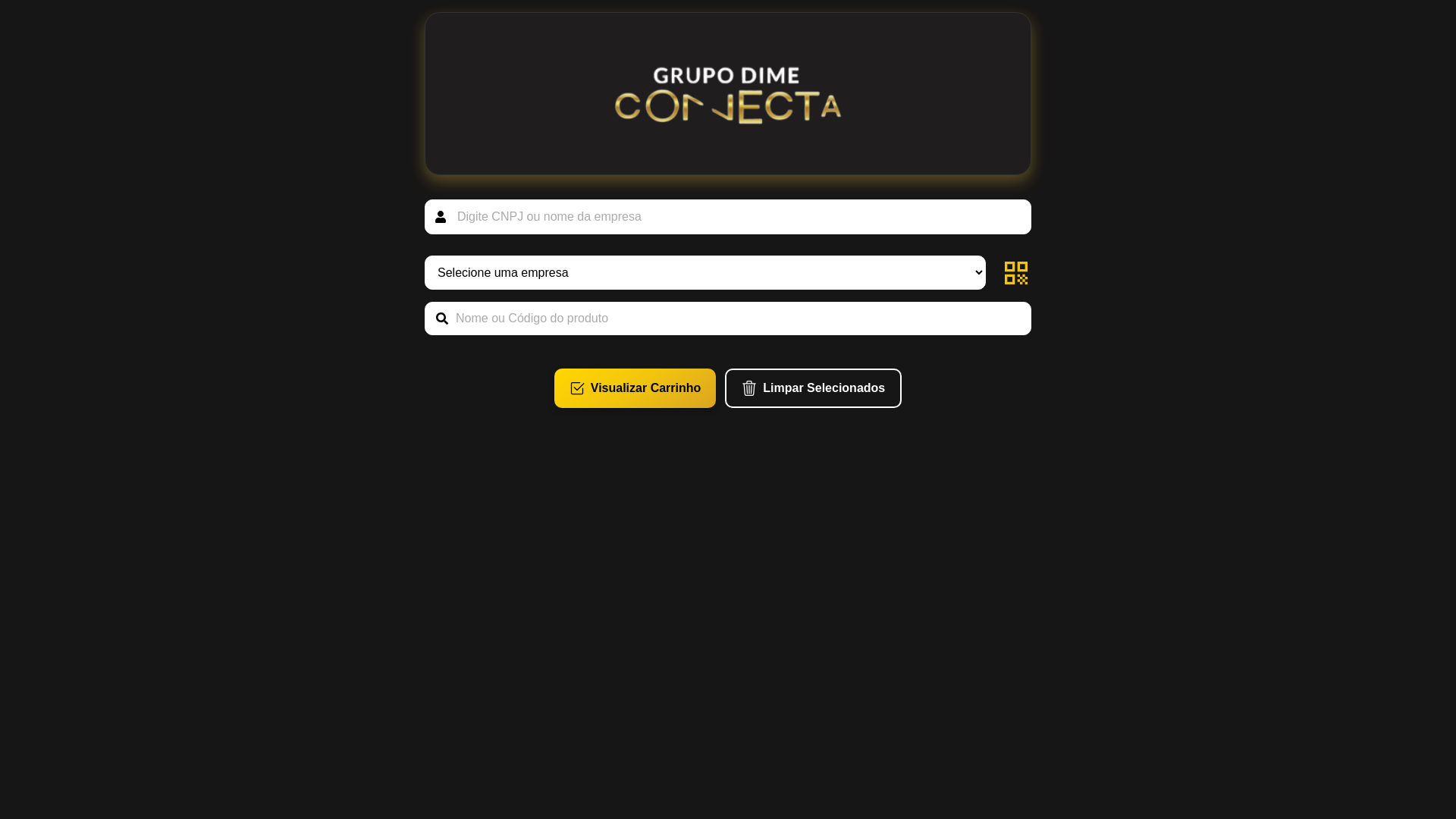 website screenshot of https://dimeexperience.com.br/