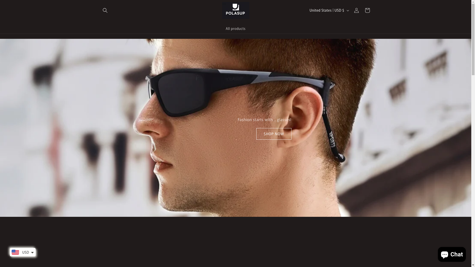 website screenshot of https://polasup.store/
