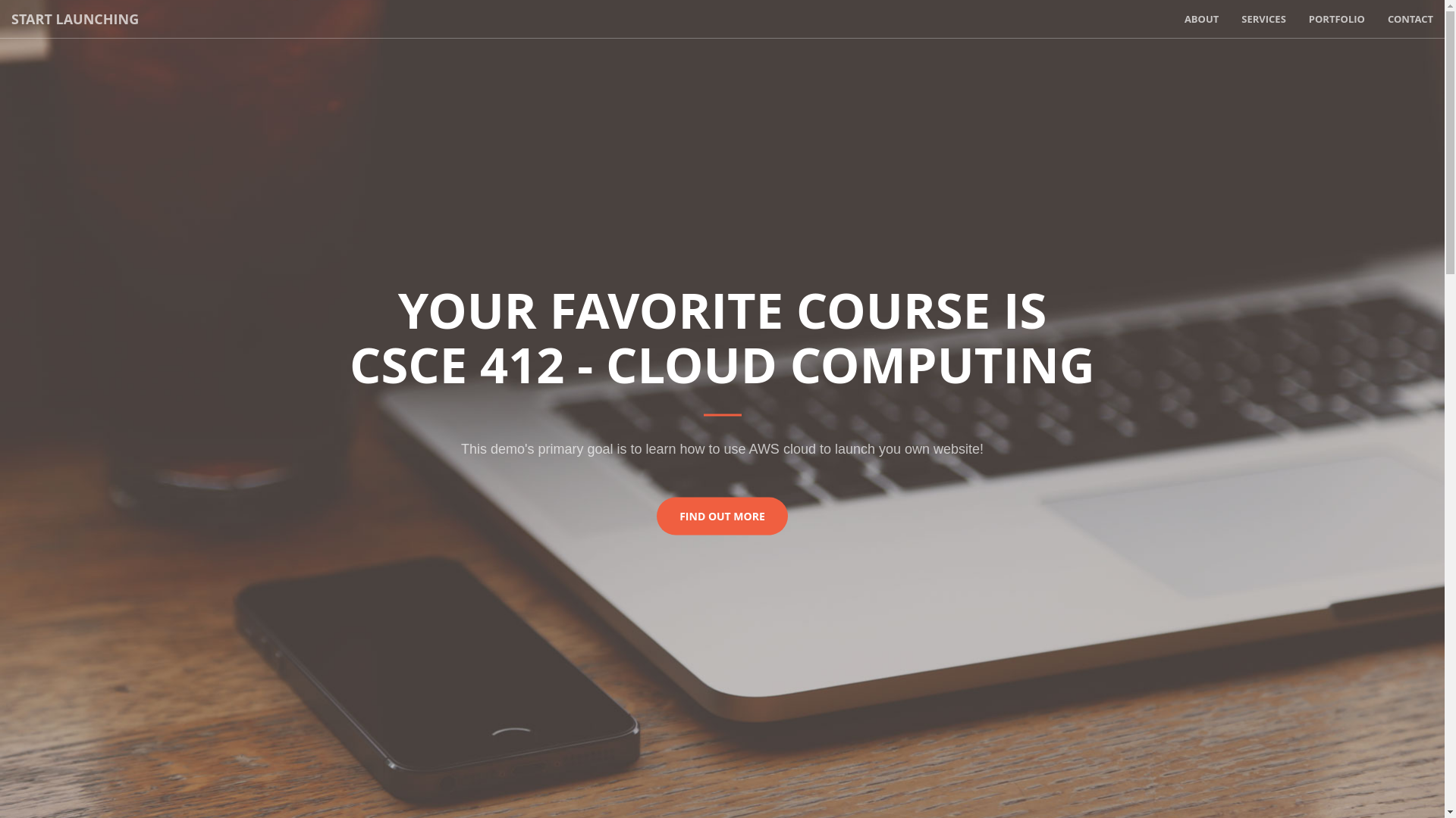 website screenshot of https://csce412pshidlaghatta.xyz/
