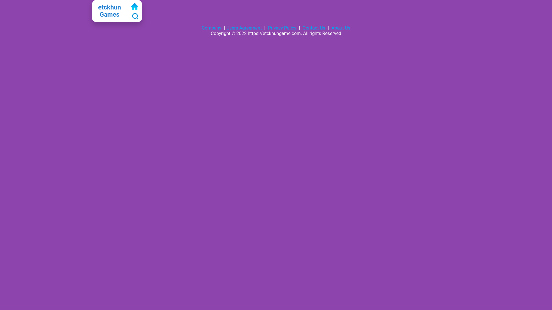 website screenshot of https://etckhungame.com/