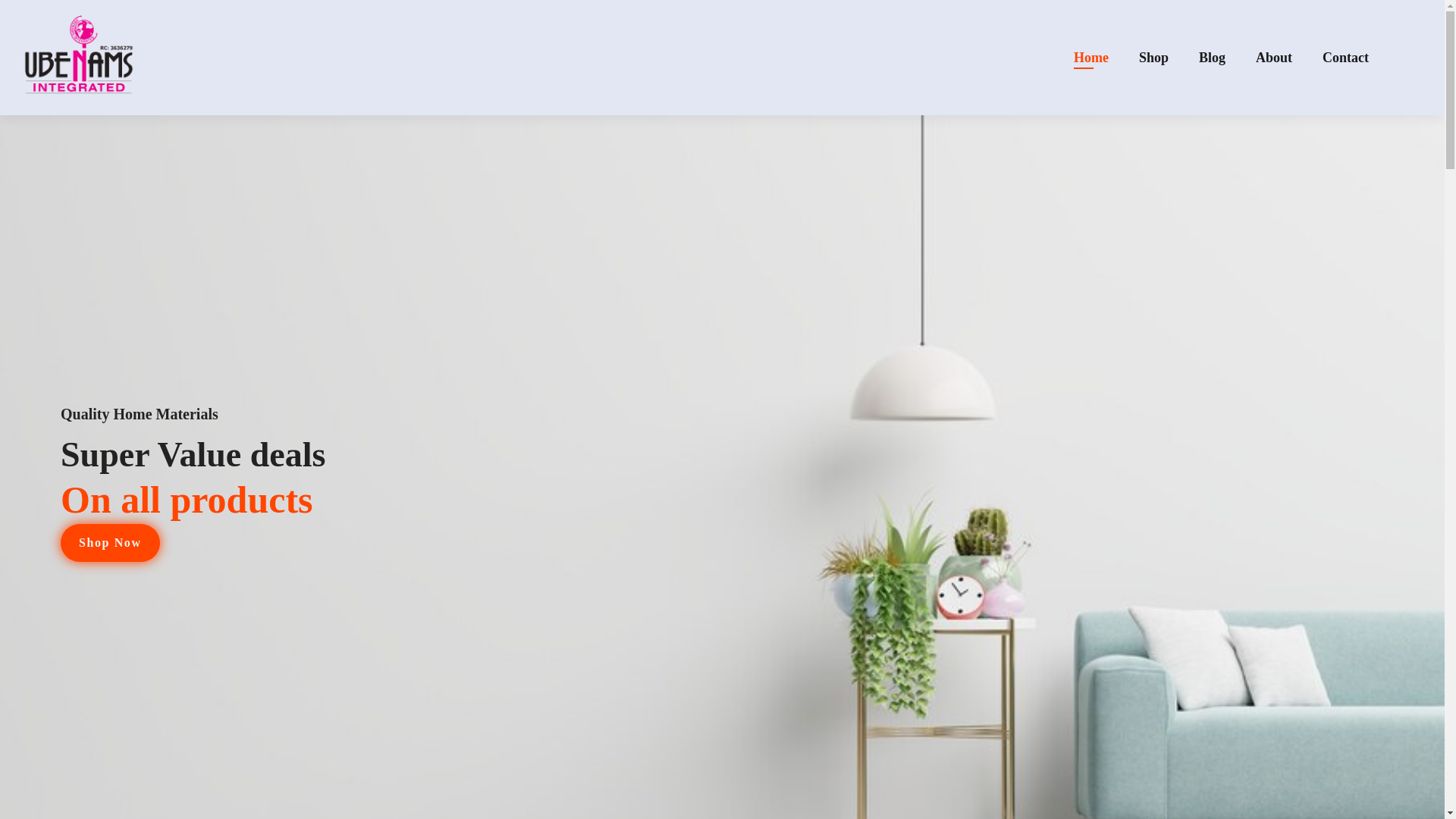 website screenshot of https://ubenamsintegrated.com/