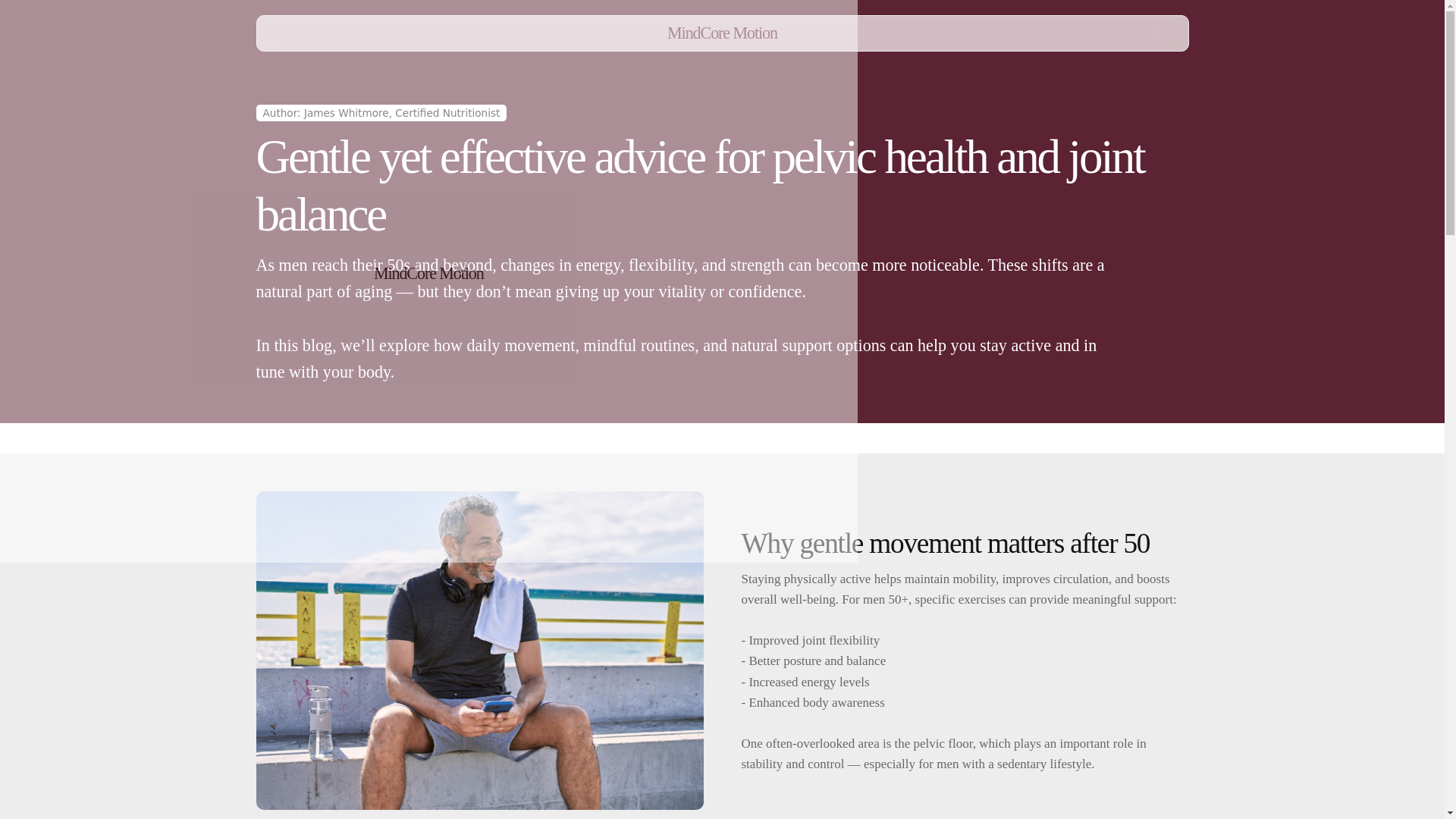 website screenshot of https://mindcoremotionpro.info/