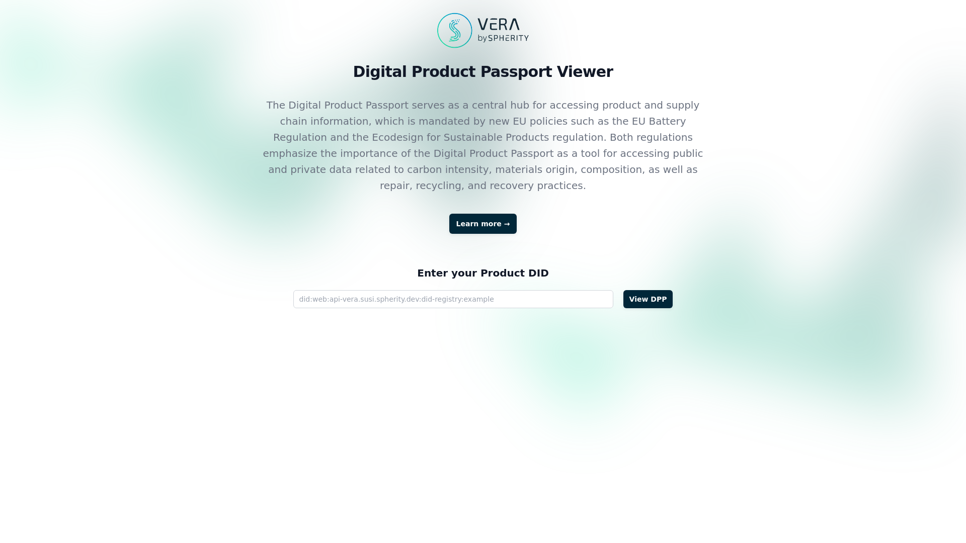 website screenshot of https://vera-dpp-page.pages.dev/