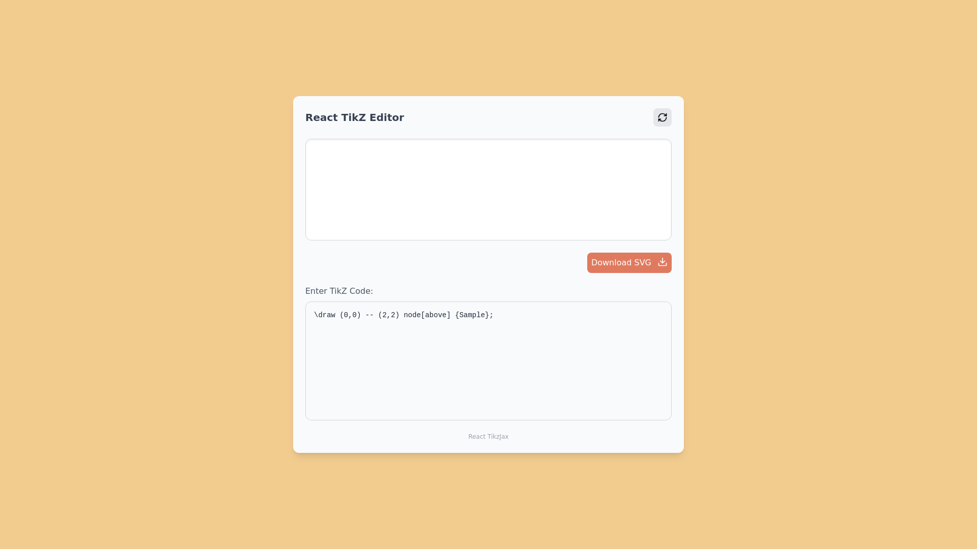 website screenshot of https://react-tikzjax-demo.pages.dev/