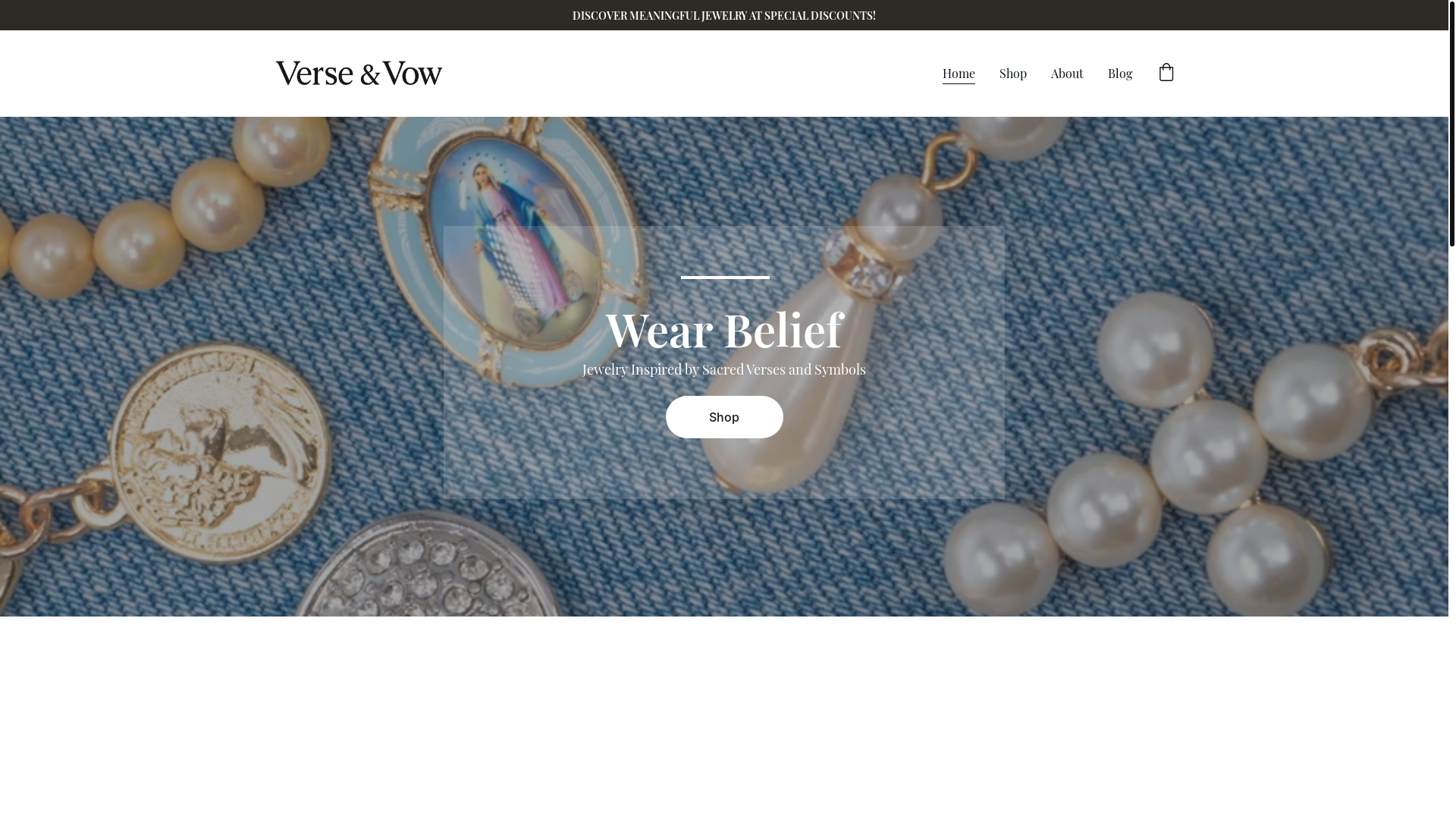 website screenshot of https://versevow.in/