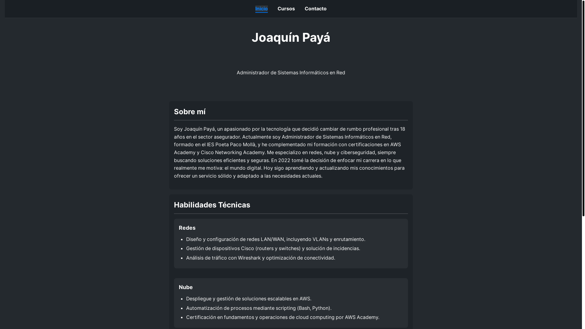 website screenshot of https://joaquinpaya.pages.dev/