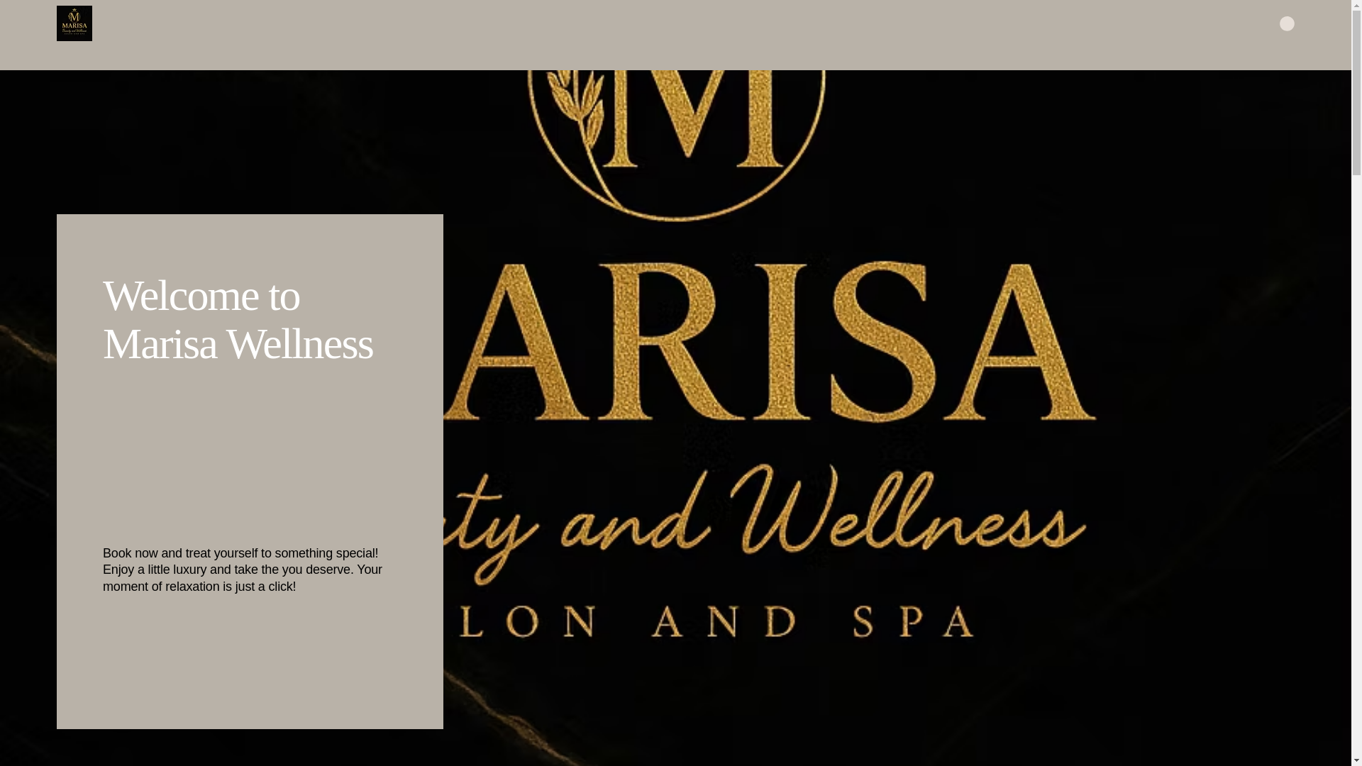 website screenshot of https://marisawellness.com/