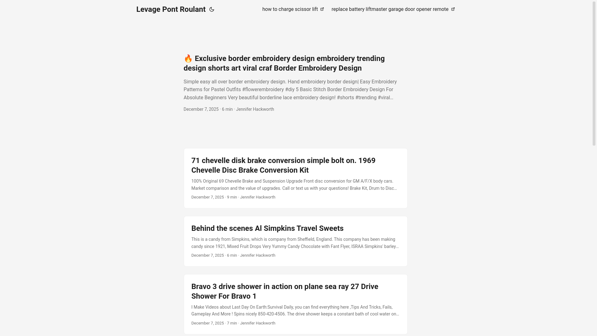 website screenshot of https://levagepontroulant2.pages.dev/