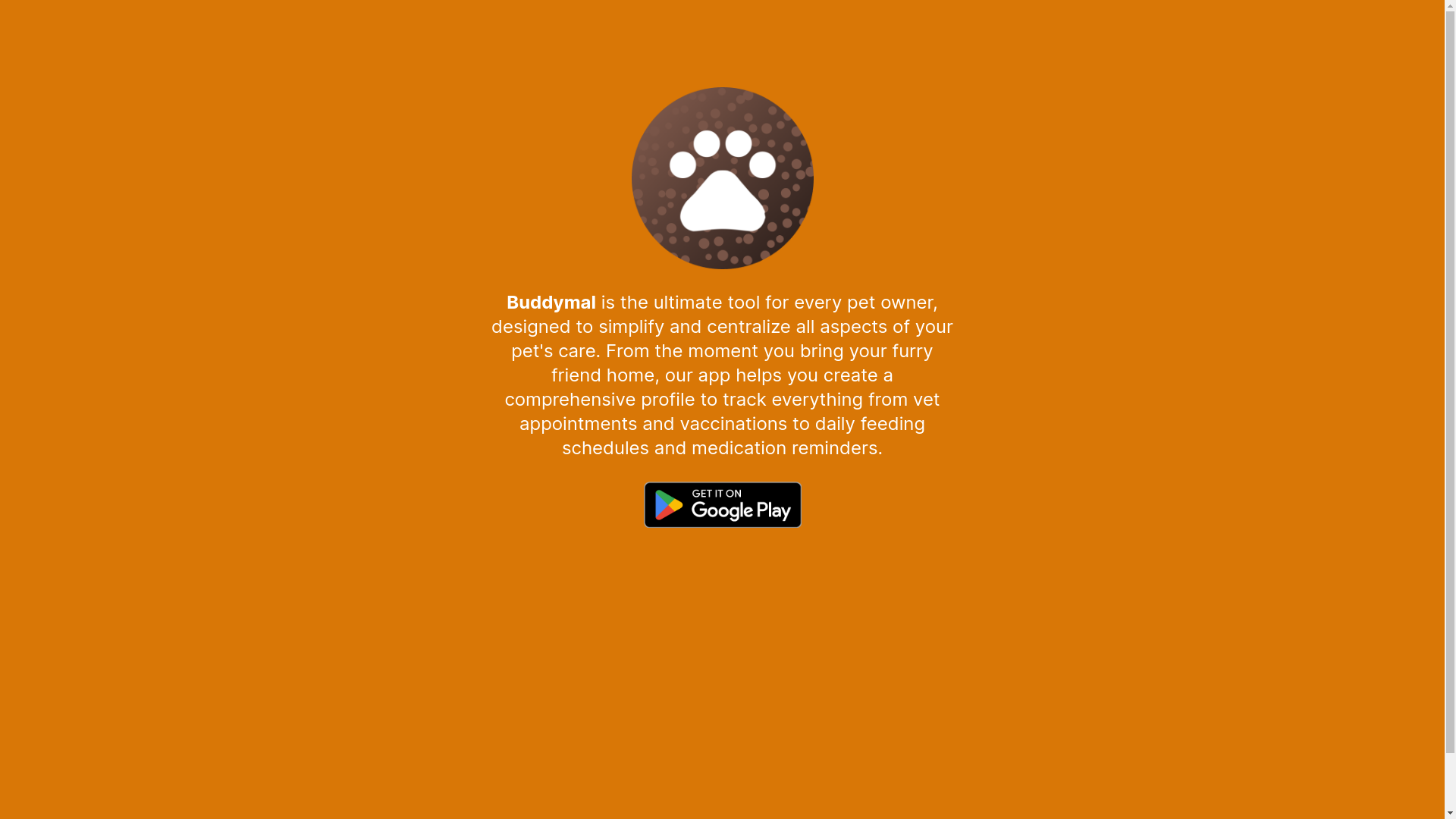 website screenshot of https://buddymal-website.pages.dev/