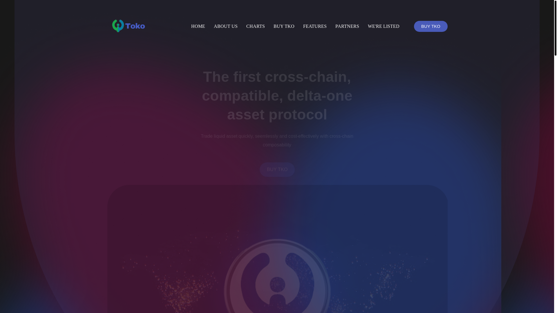 website screenshot of https://tokotoken.site/