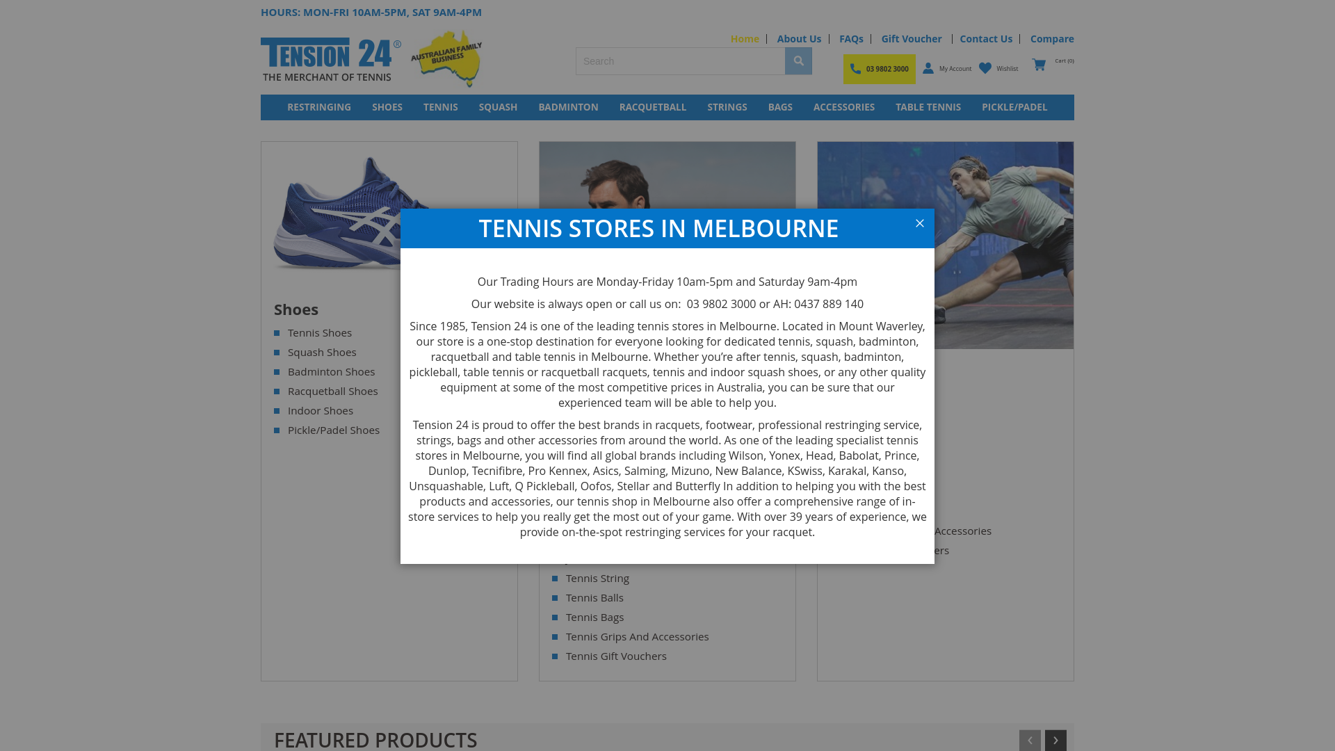 website screenshot of https://merchantfees.com.au/