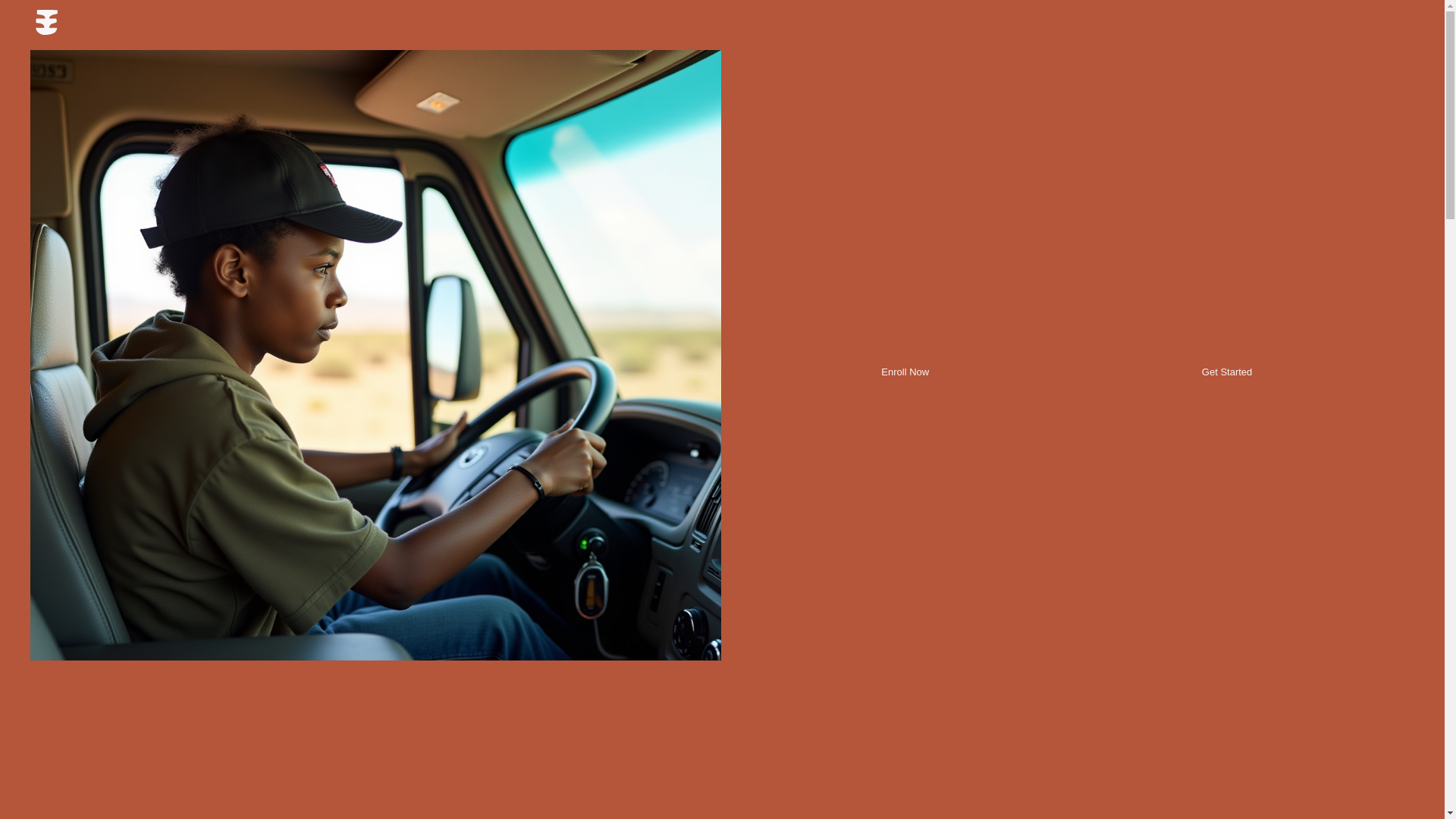 website screenshot of https://highdeserttruckingschool.org/